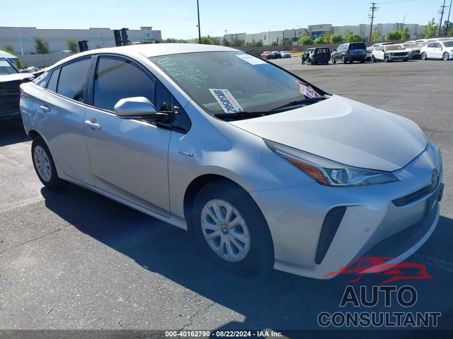 TOYOTA PRIUS 2019 - JTDKARFU4K3082420