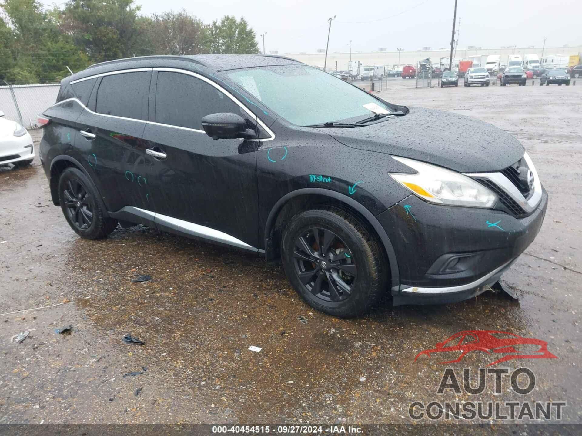 NISSAN MURANO 2017 - 5N1AZ2MG4HN182695