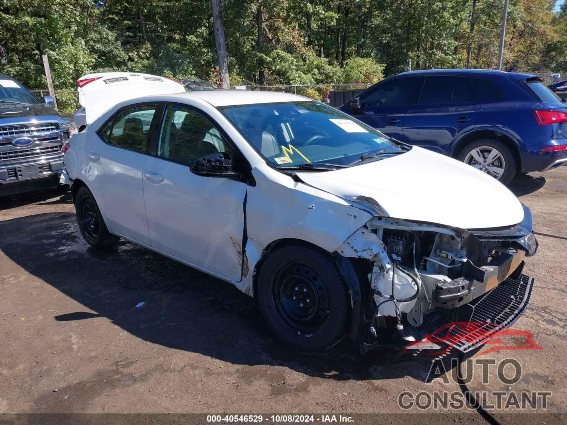 TOYOTA COROLLA 2017 - 5YFBURHE3HP596742
