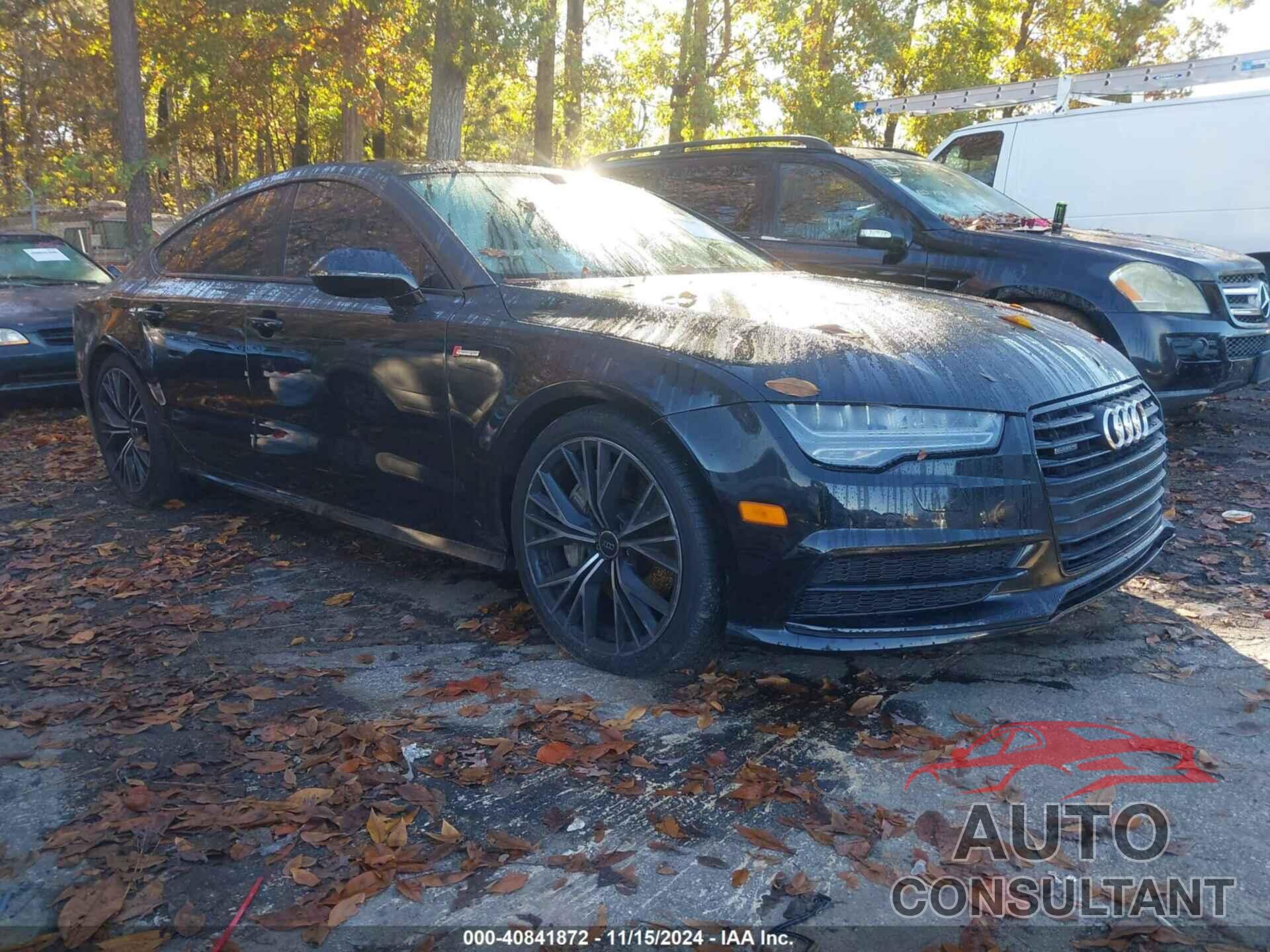 AUDI A7 2017 - WAUW2AFC1HN077578