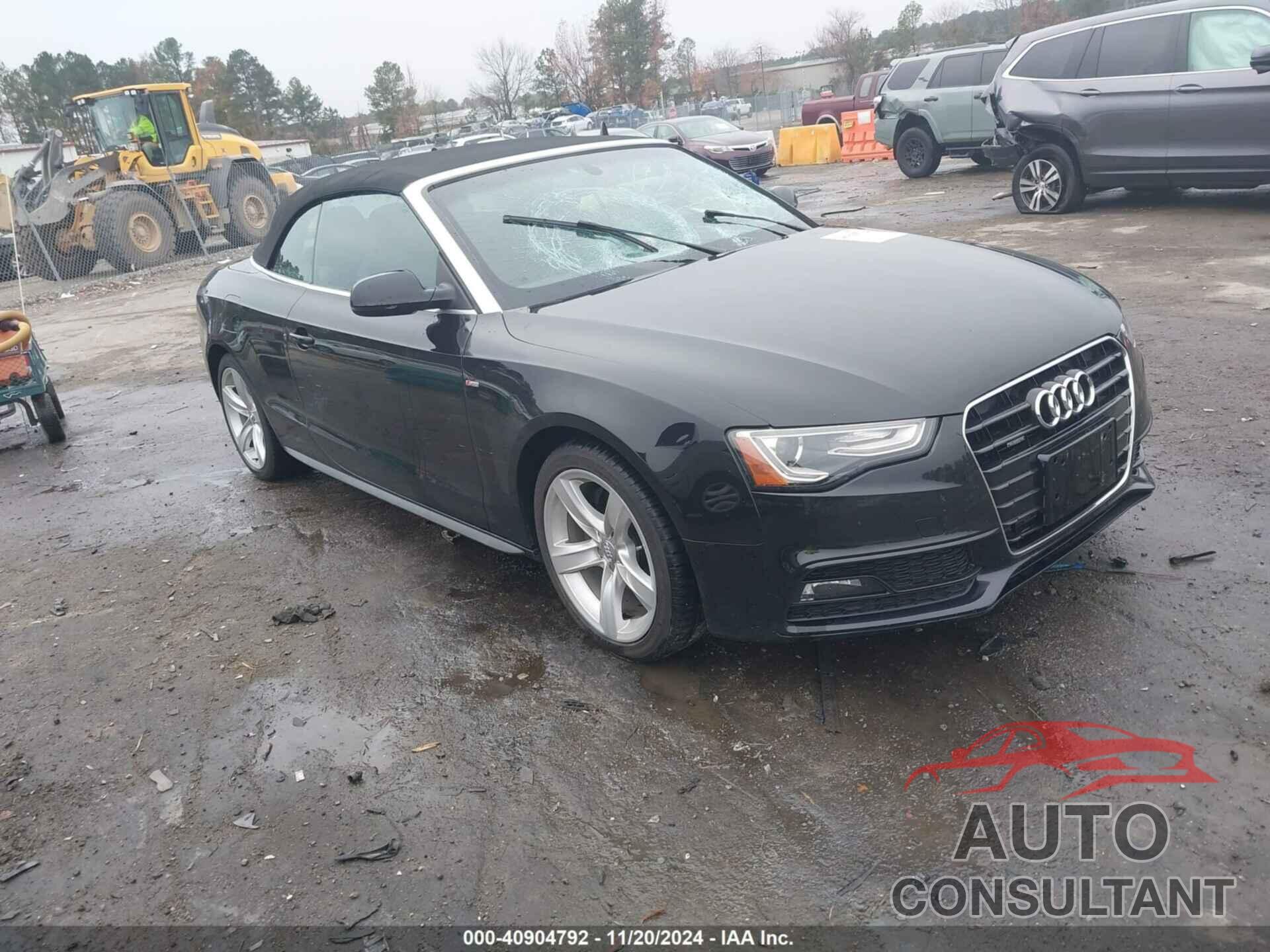 AUDI A5 2016 - WAUM2AFH3GN007257