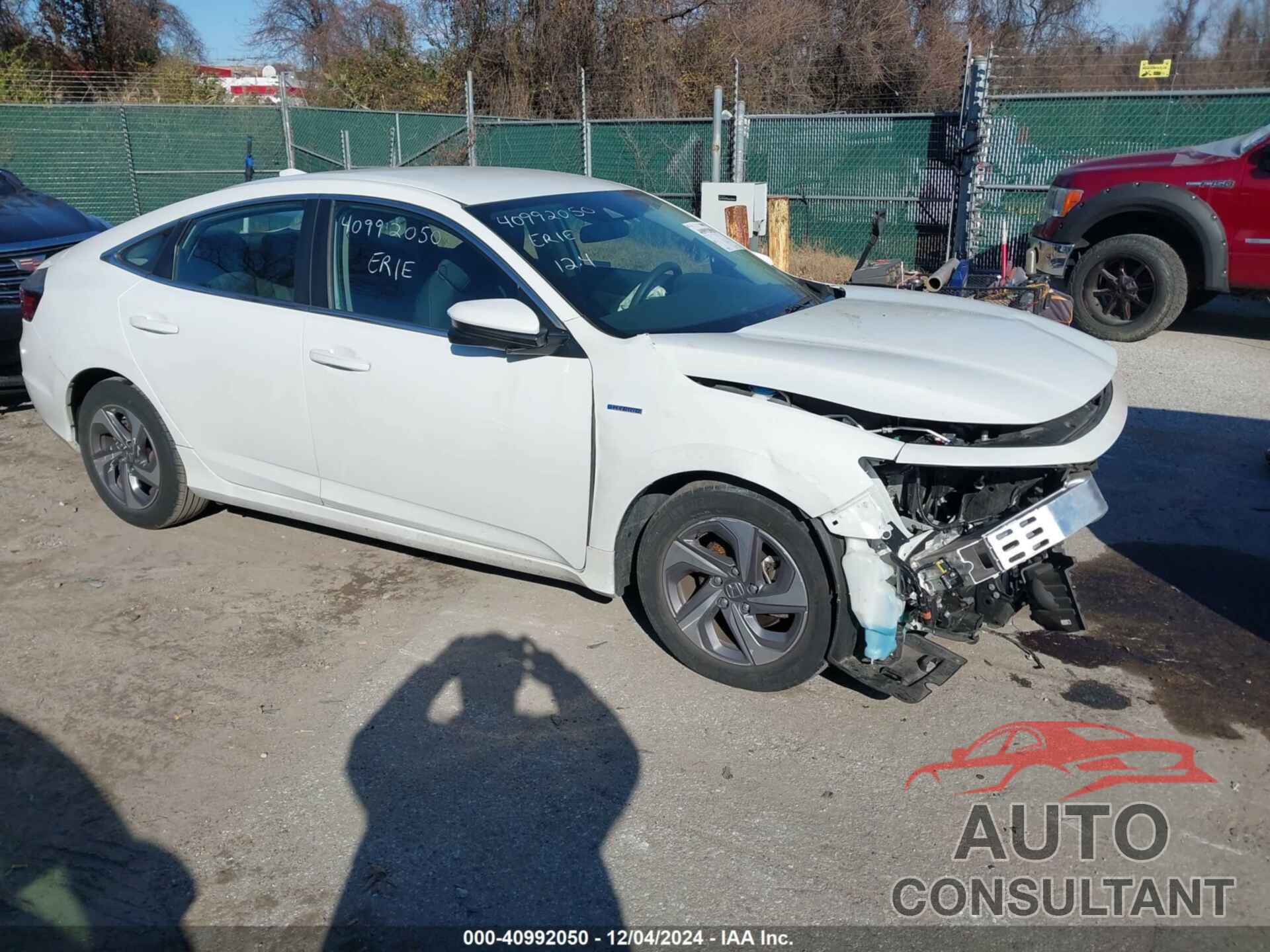 HONDA INSIGHT 2020 - 19XZE4F53LE006440