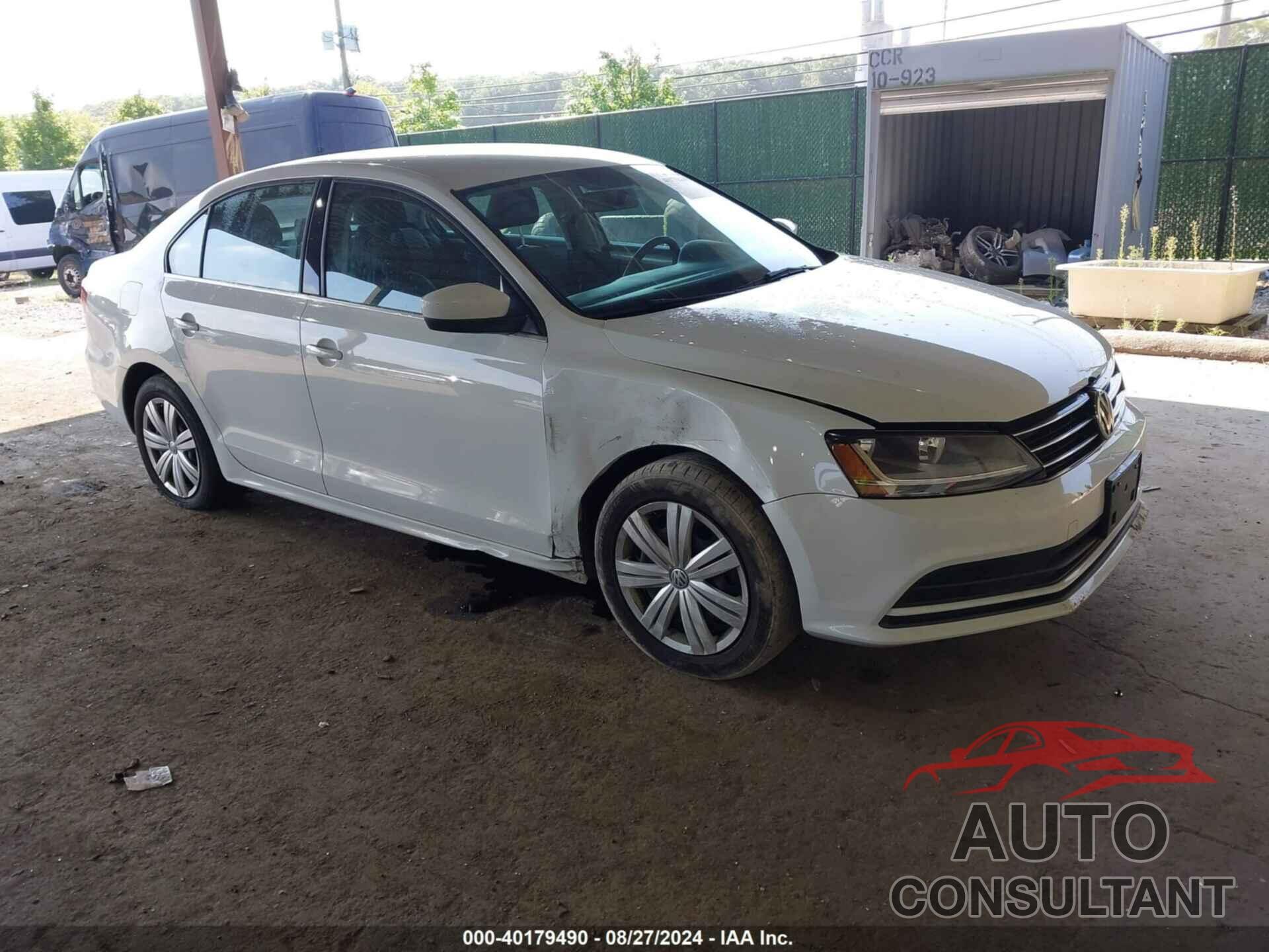 VOLKSWAGEN JETTA 2017 - 3VW2B7AJ2HM294574