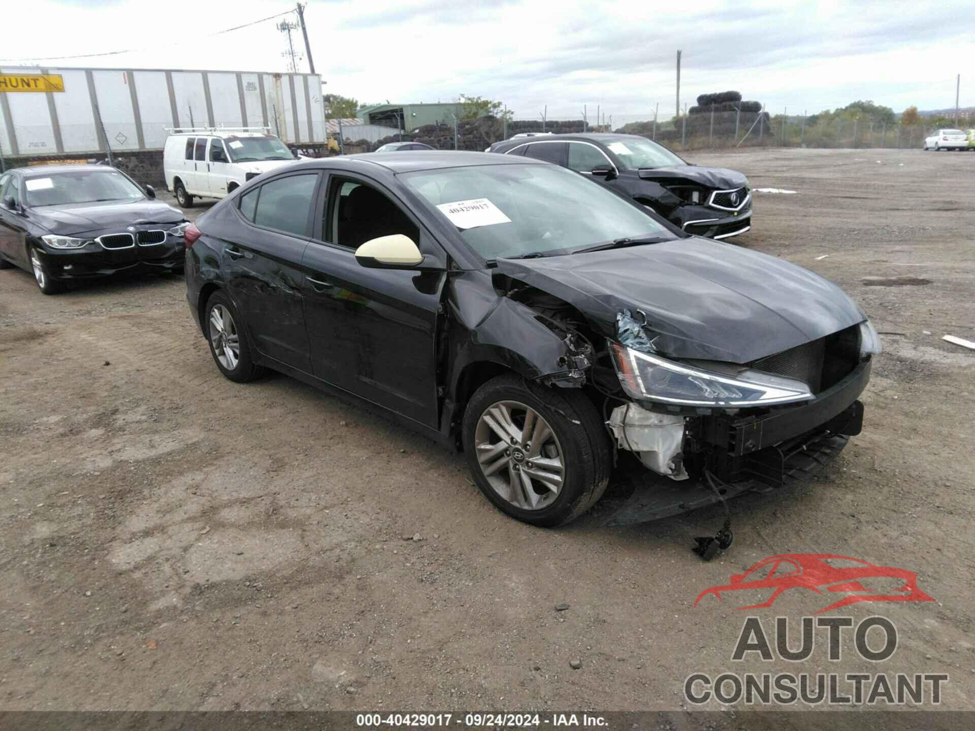 HYUNDAI ELANTRA 2019 - KMHD84LF9KU789418