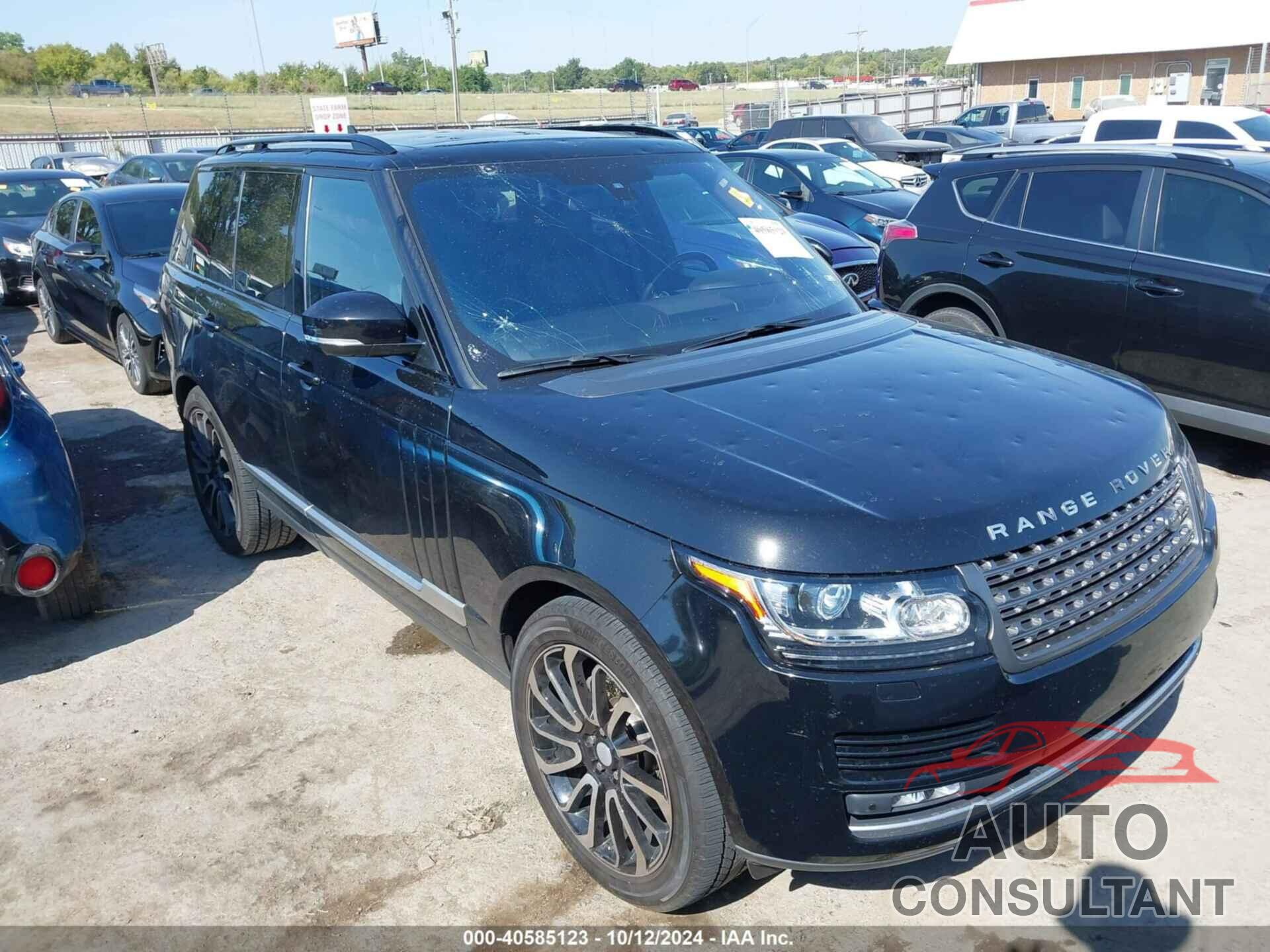 LAND ROVER RANGE ROVER 2016 - SALGR2PF2GA320265