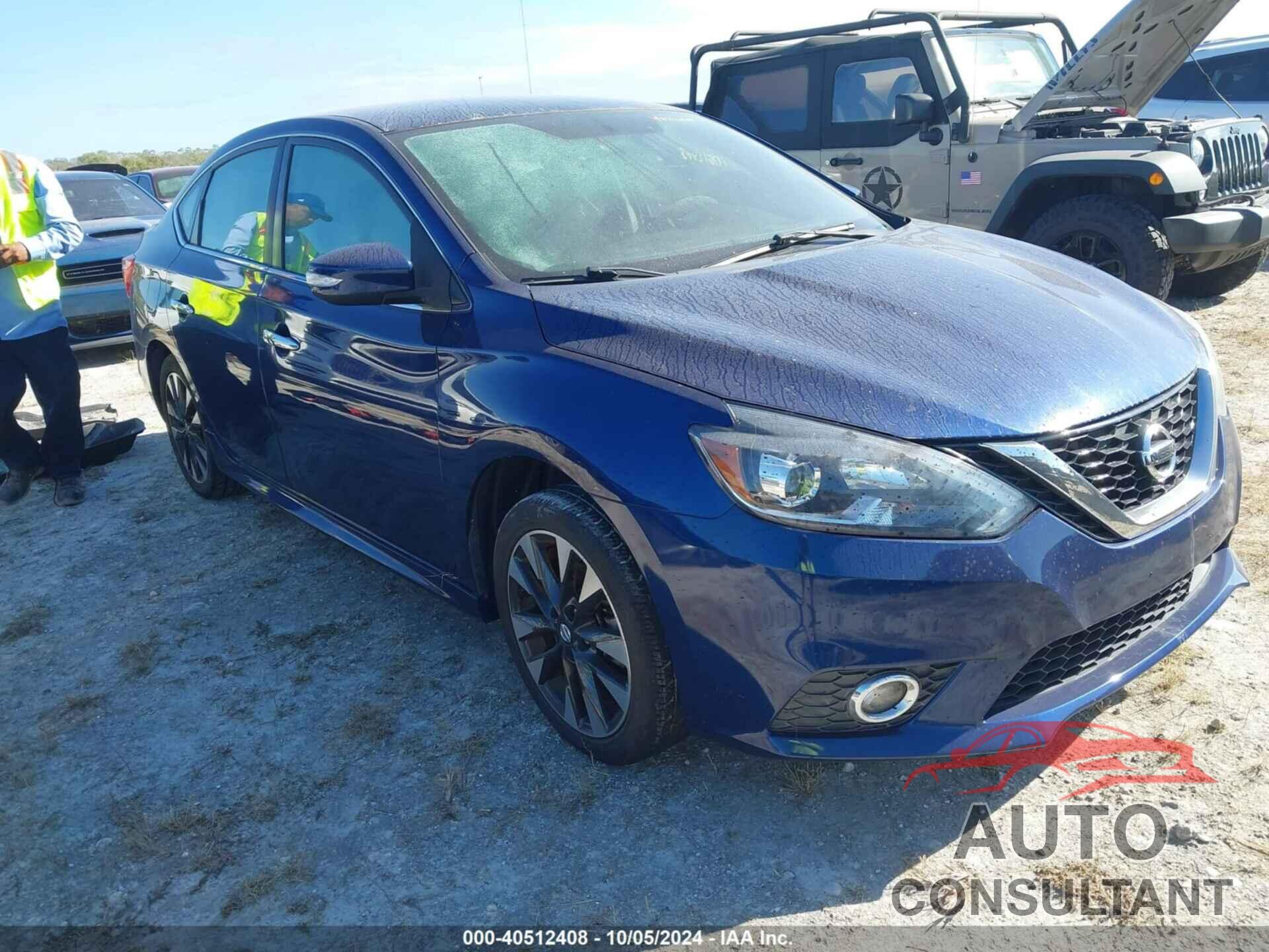 NISSAN SENTRA 2019 - 3N1AB7AP0KY379239