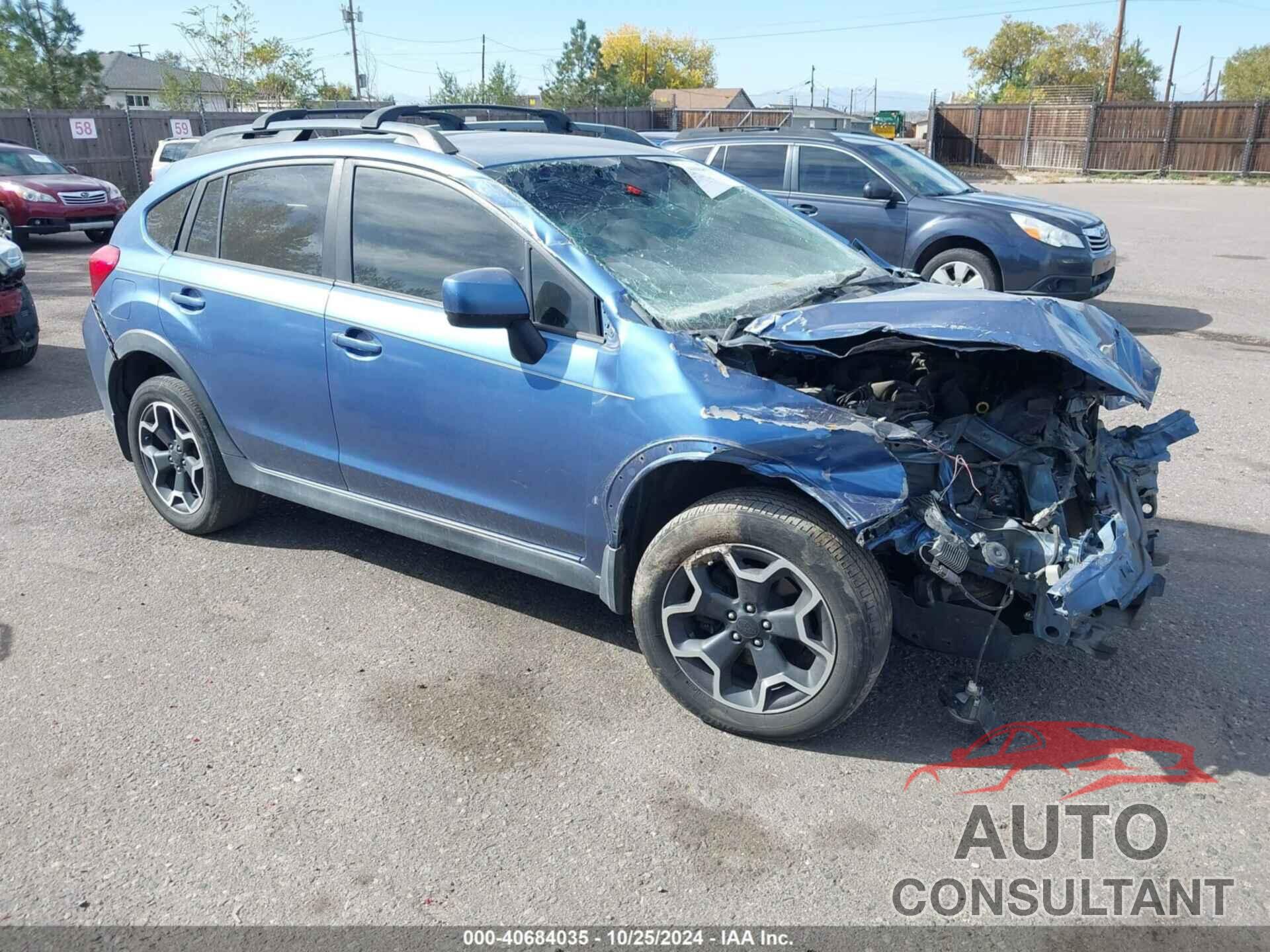 SUBARU XV CROSSTREK 2014 - JF2GPAGC4EH339631