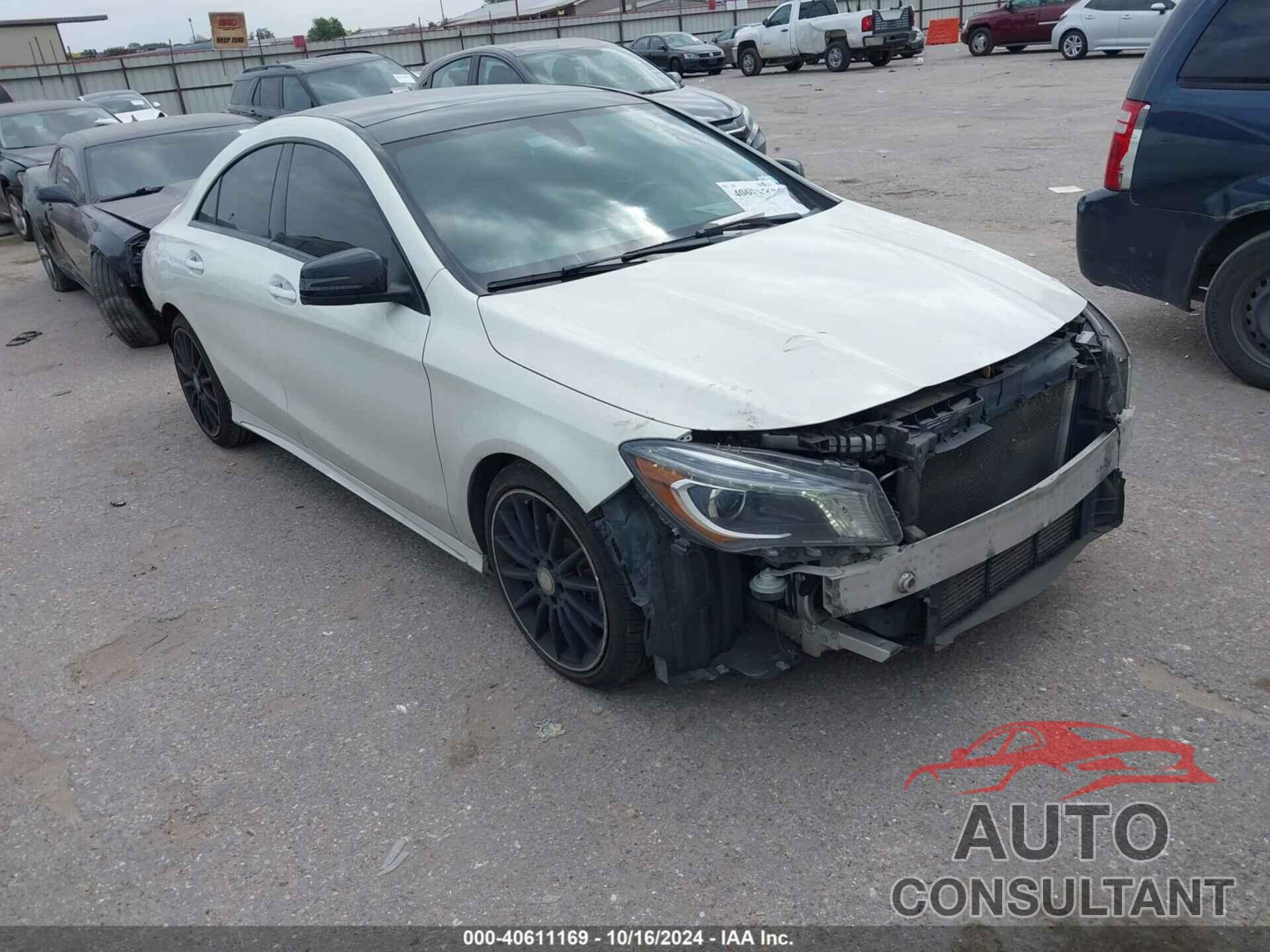 MERCEDES-BENZ CLA 250 2016 - WDDSJ4EB6GN319641