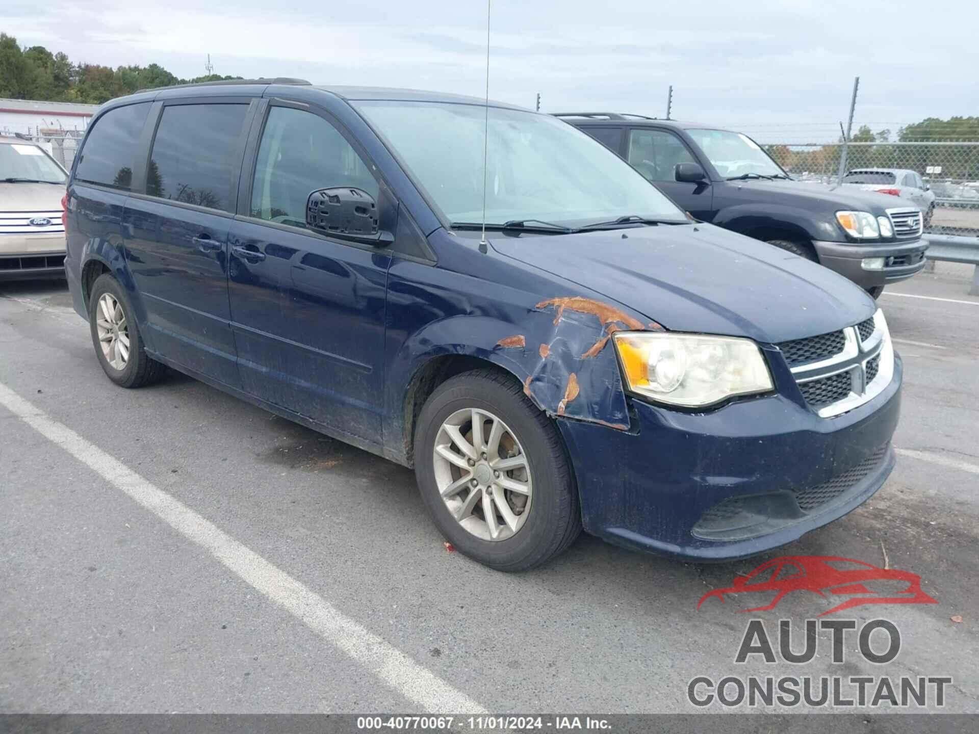 DODGE GRAND CARAVAN 2014 - 2C4RDGCG8ER388296