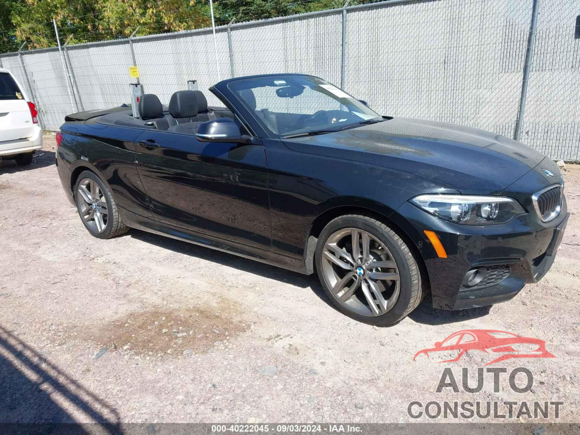 BMW 230I 2018 - WBA2K1C55JVD40958