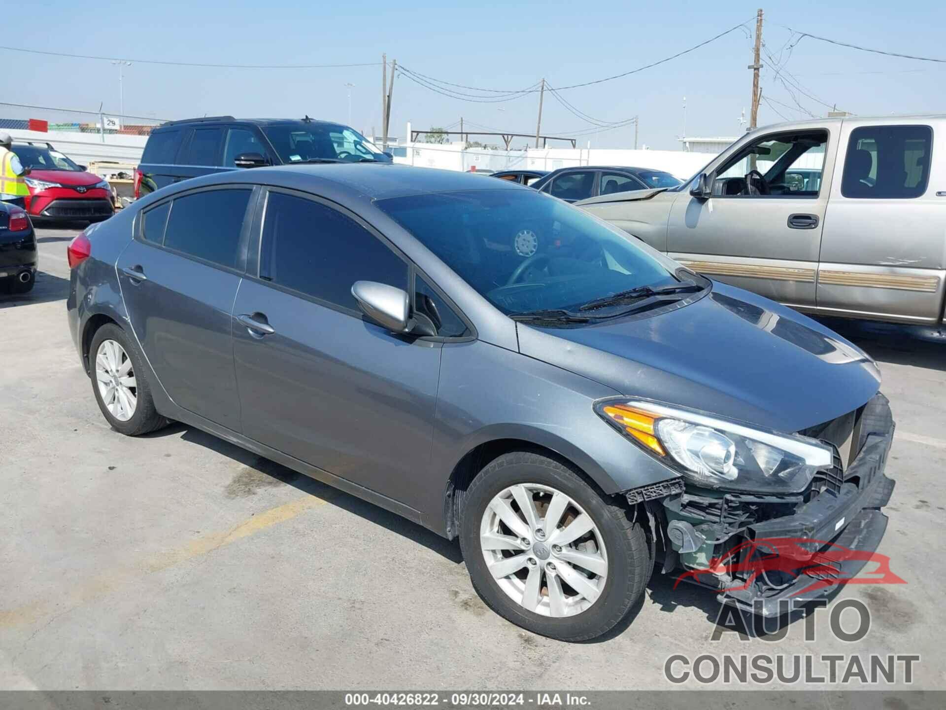 KIA FORTE 2016 - KNAFX4A63G5578068