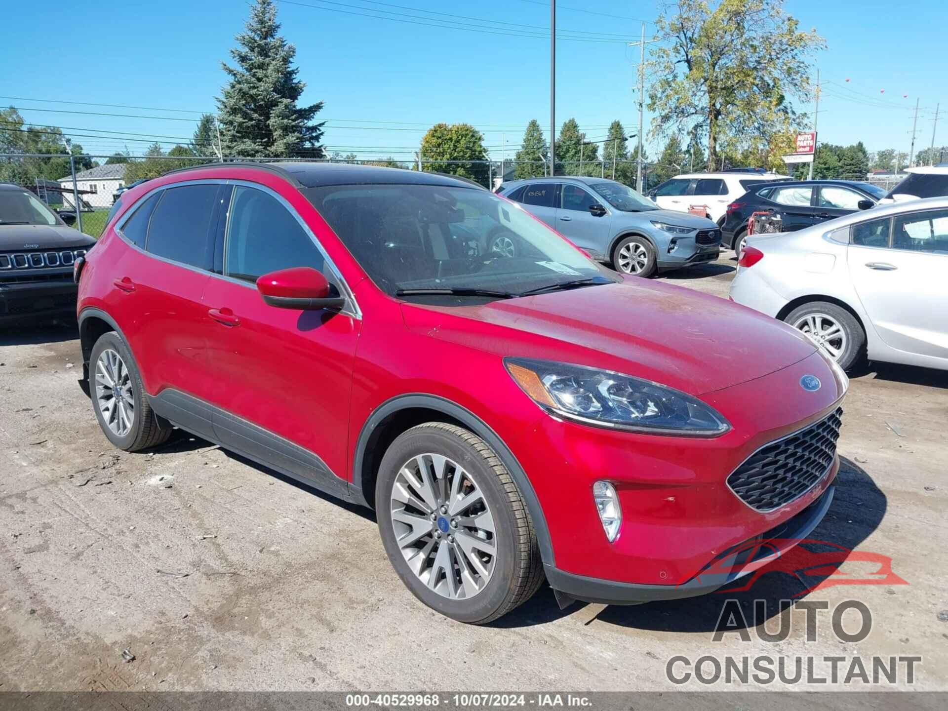 FORD ESCAPE 2022 - 1FMCU9J95NUB96466