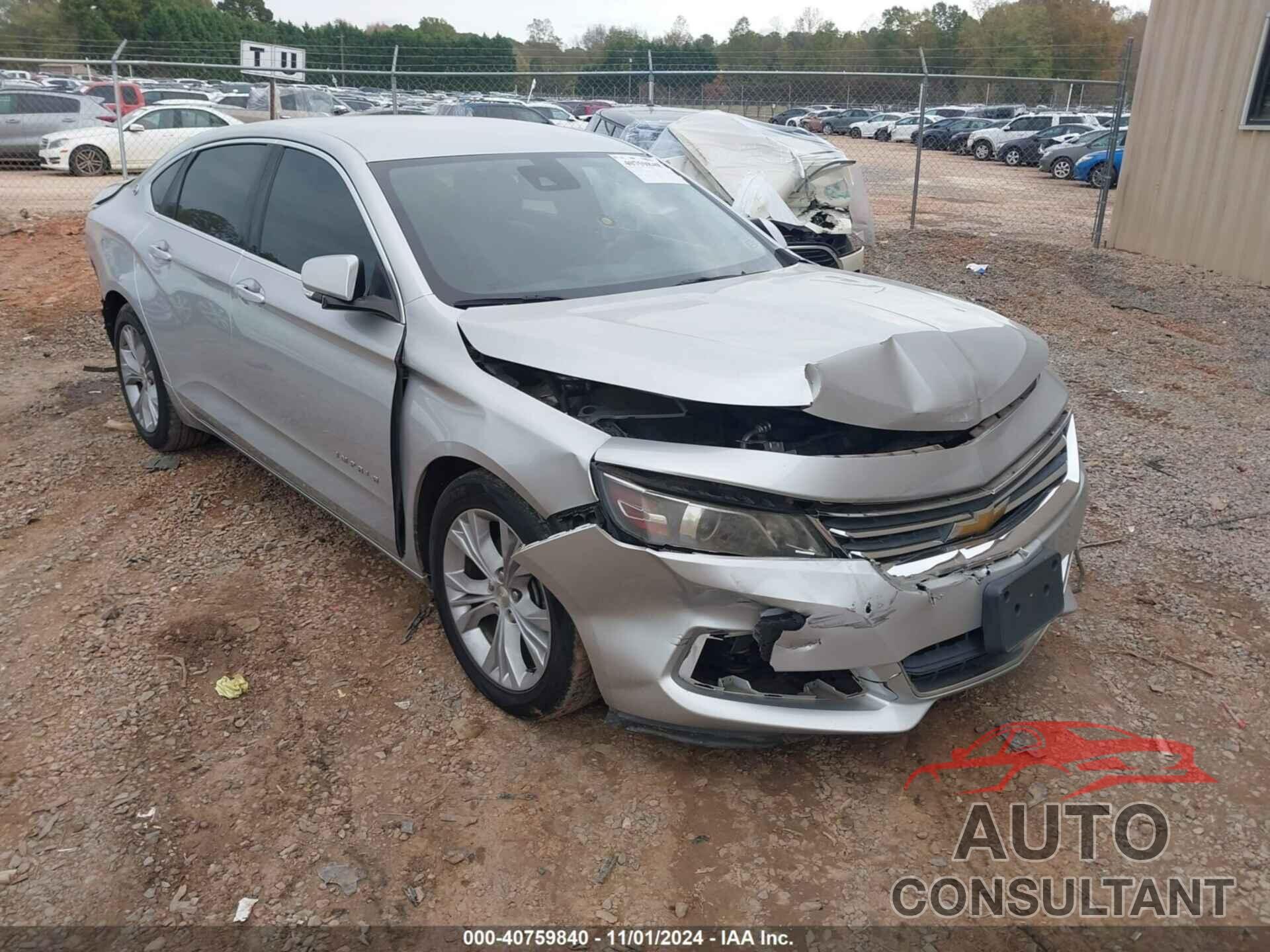 CHEVROLET IMPALA 2014 - 2G1125S30E9284397