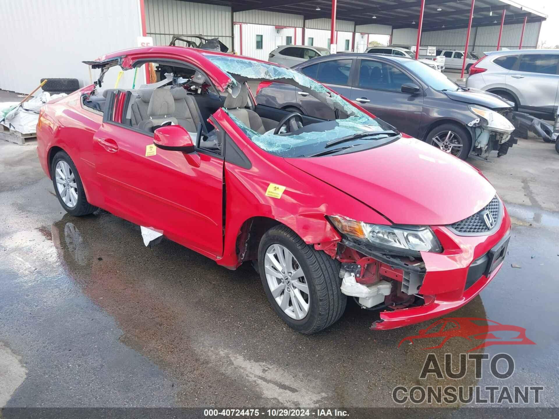 HONDA CIVIC 2012 - 2HGFG3B82CH518221