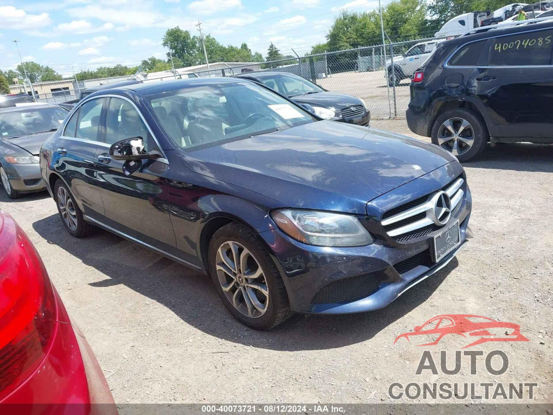 MERCEDES-BENZ C 300 2017 - 55SWF4KB7HU230967