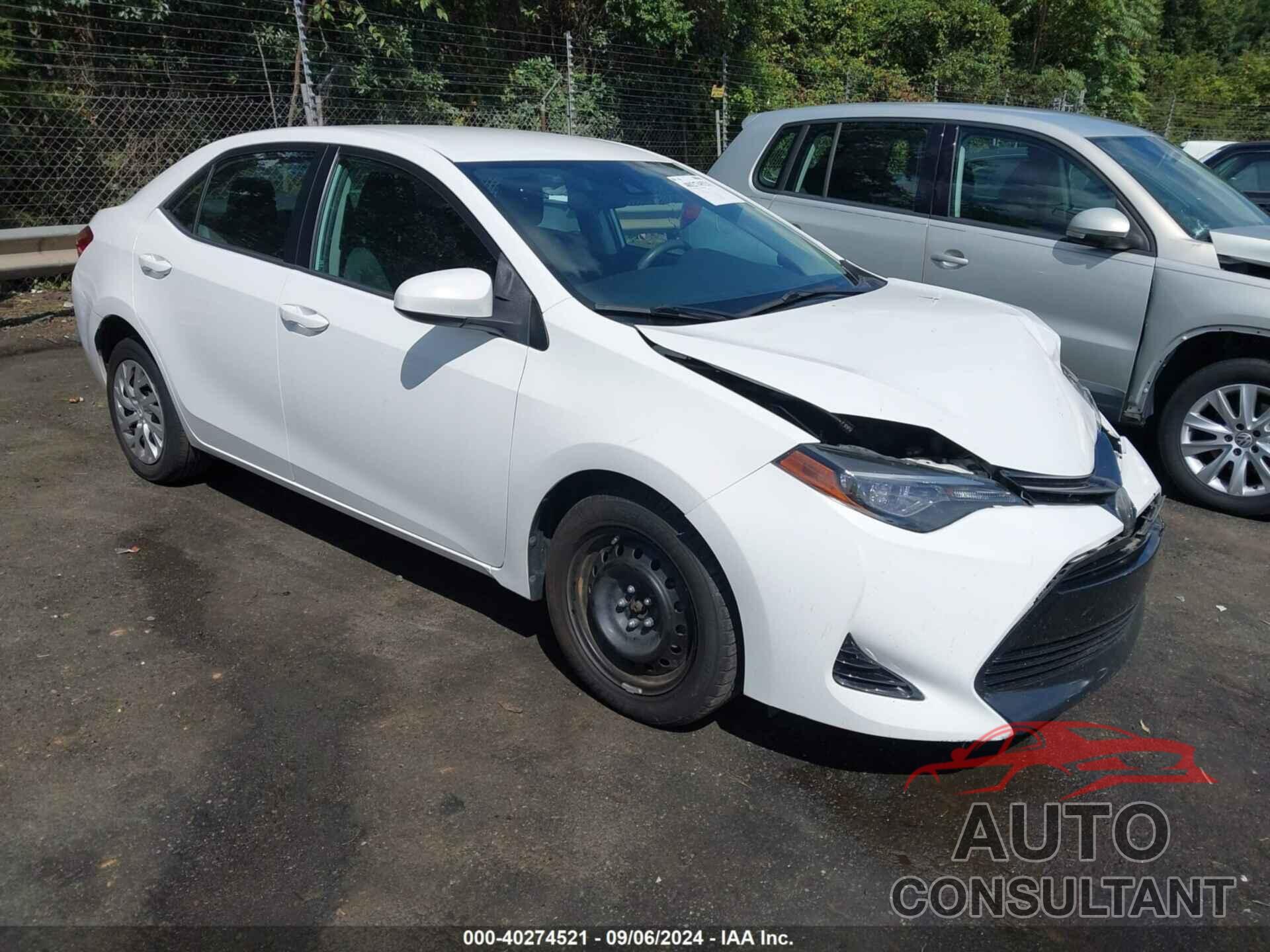 TOYOTA COROLLA 2017 - 2T1BURHE4HC927909
