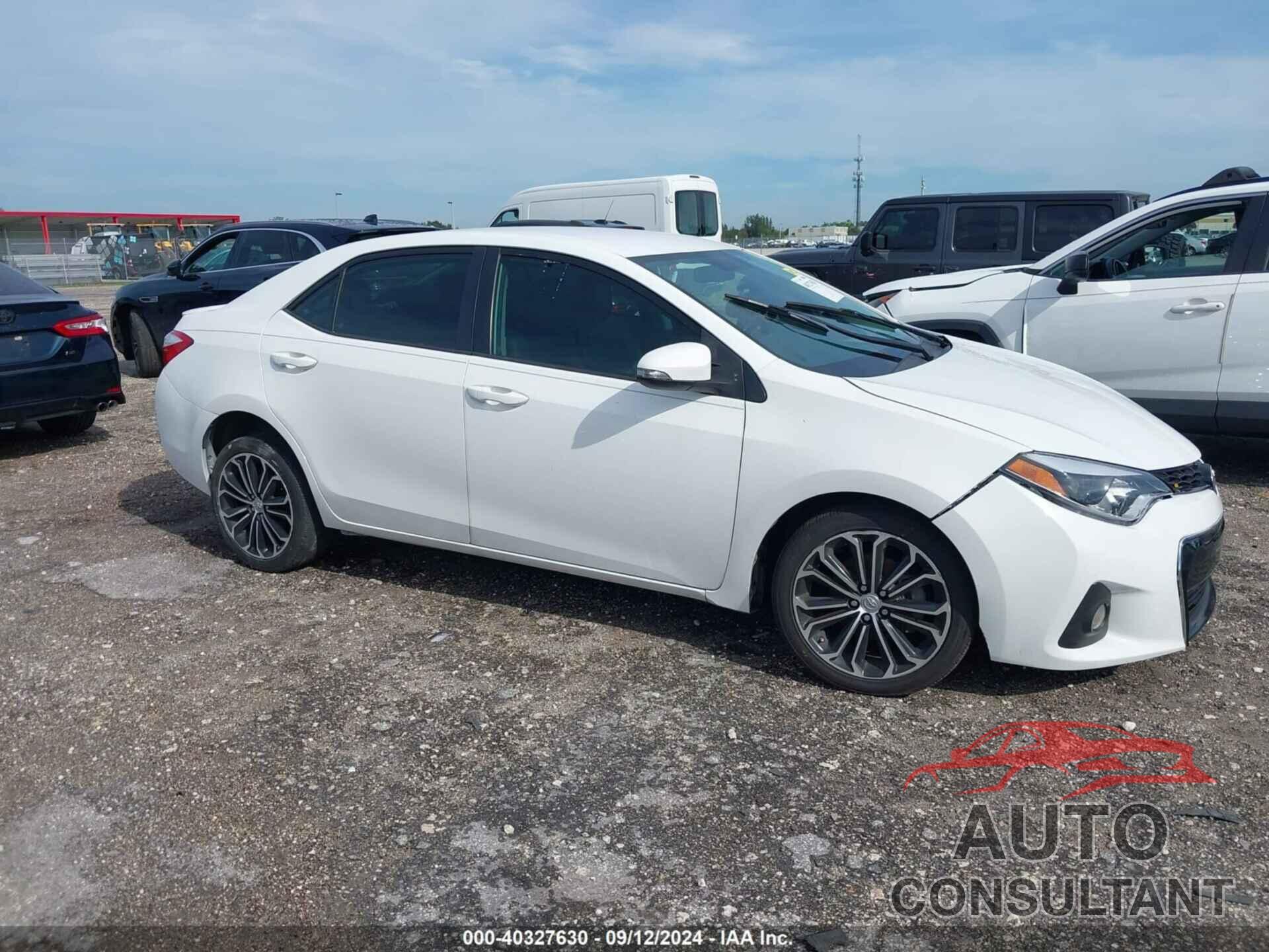 TOYOTA COROLLA 2016 - 2T1BURHE3GC642505