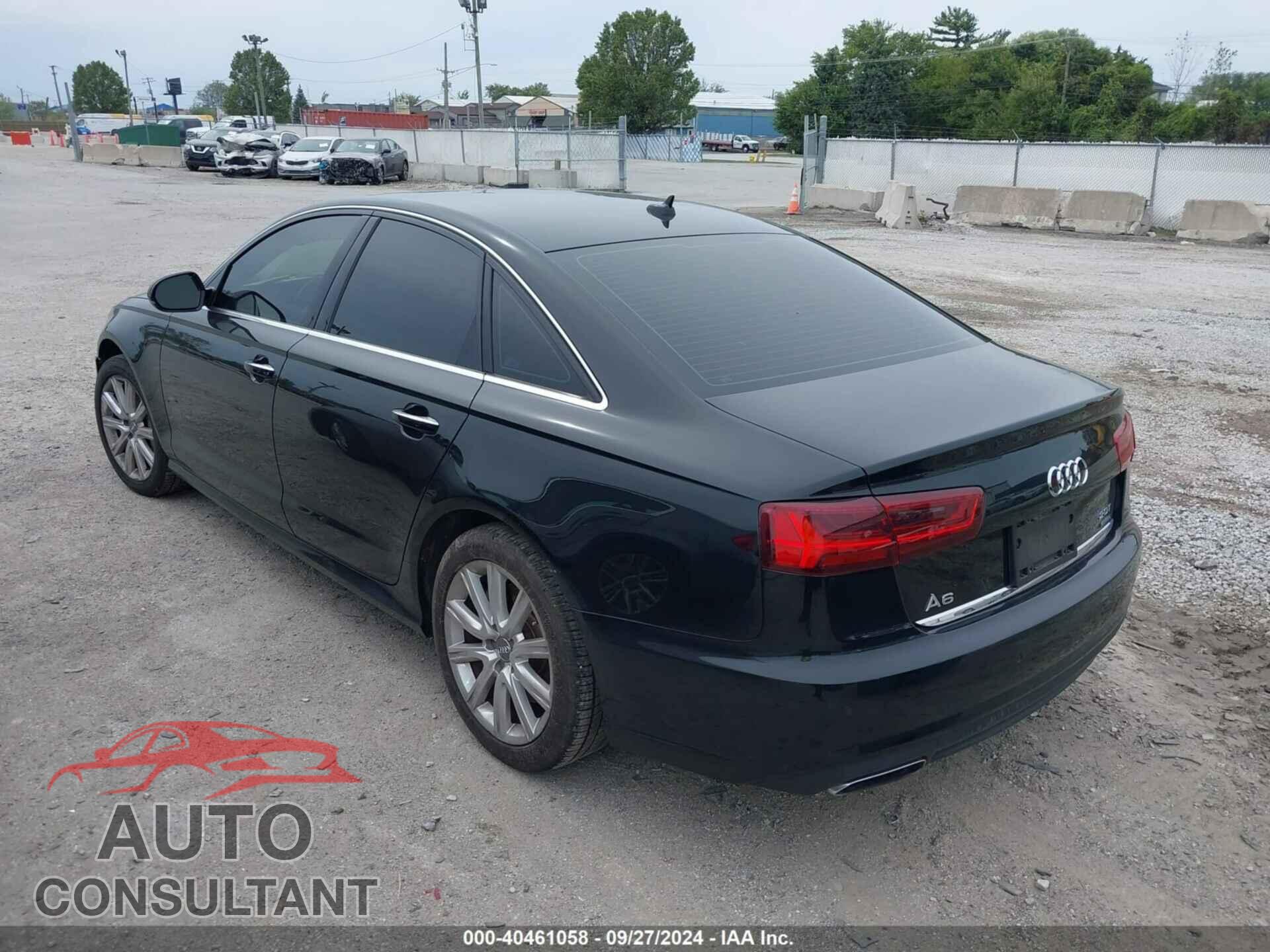 AUDI A6 2016 - WAUGFAFC6GN008554