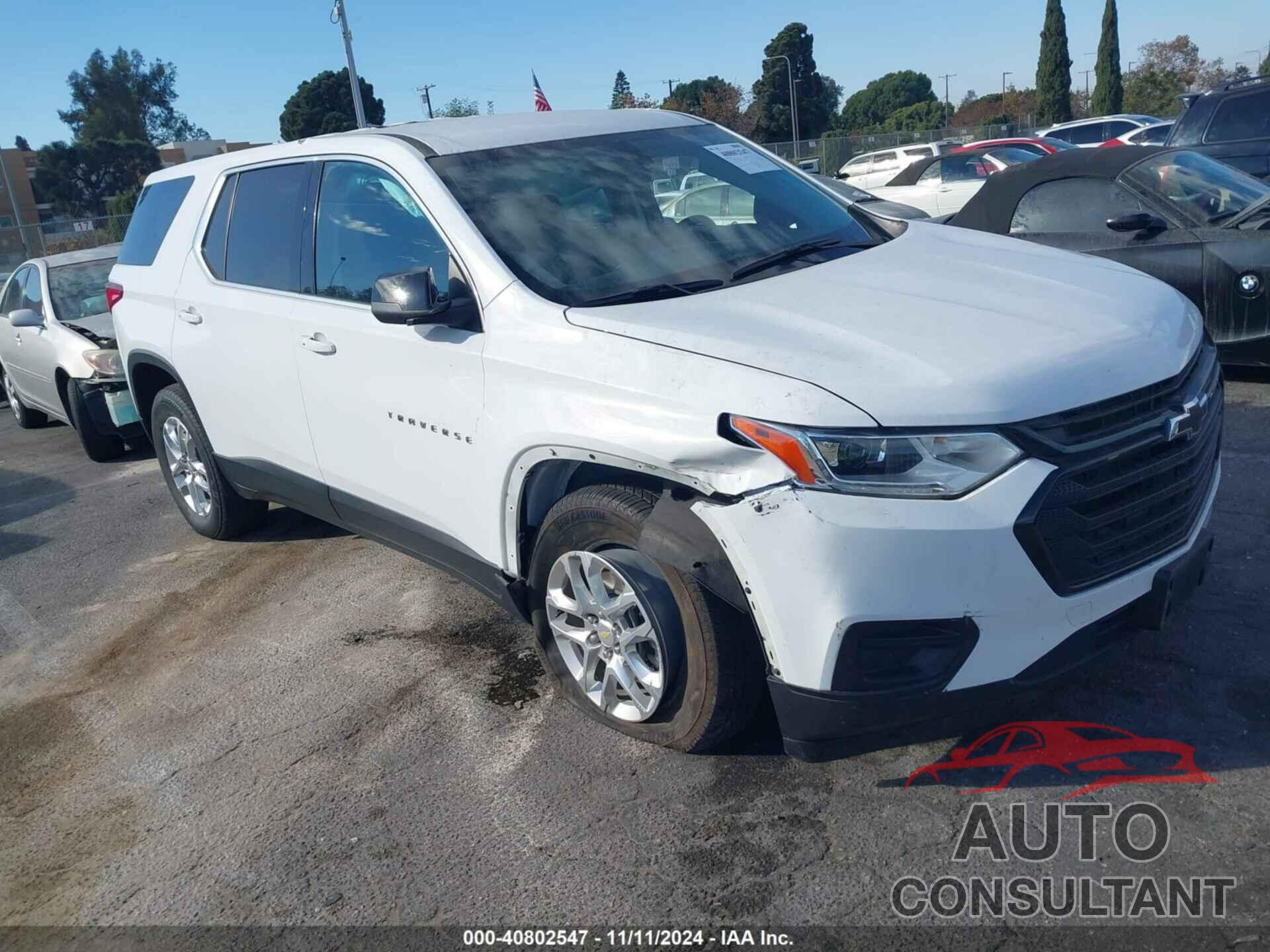 CHEVROLET TRAVERSE 2021 - 1GNERFKW5MJ249062