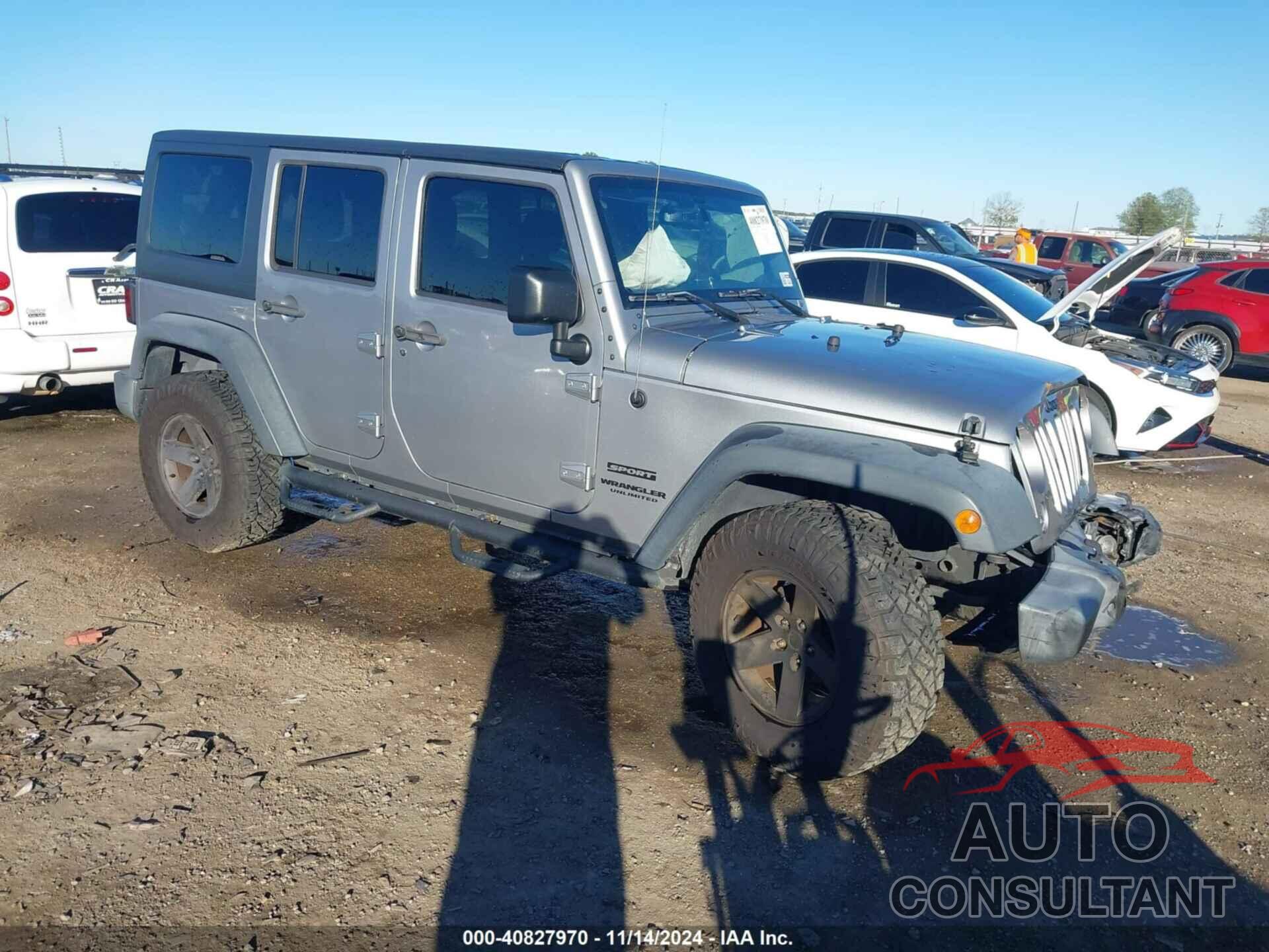 JEEP WRANGLER UNLIMITED 2015 - 1C4BJWDG1FL510784