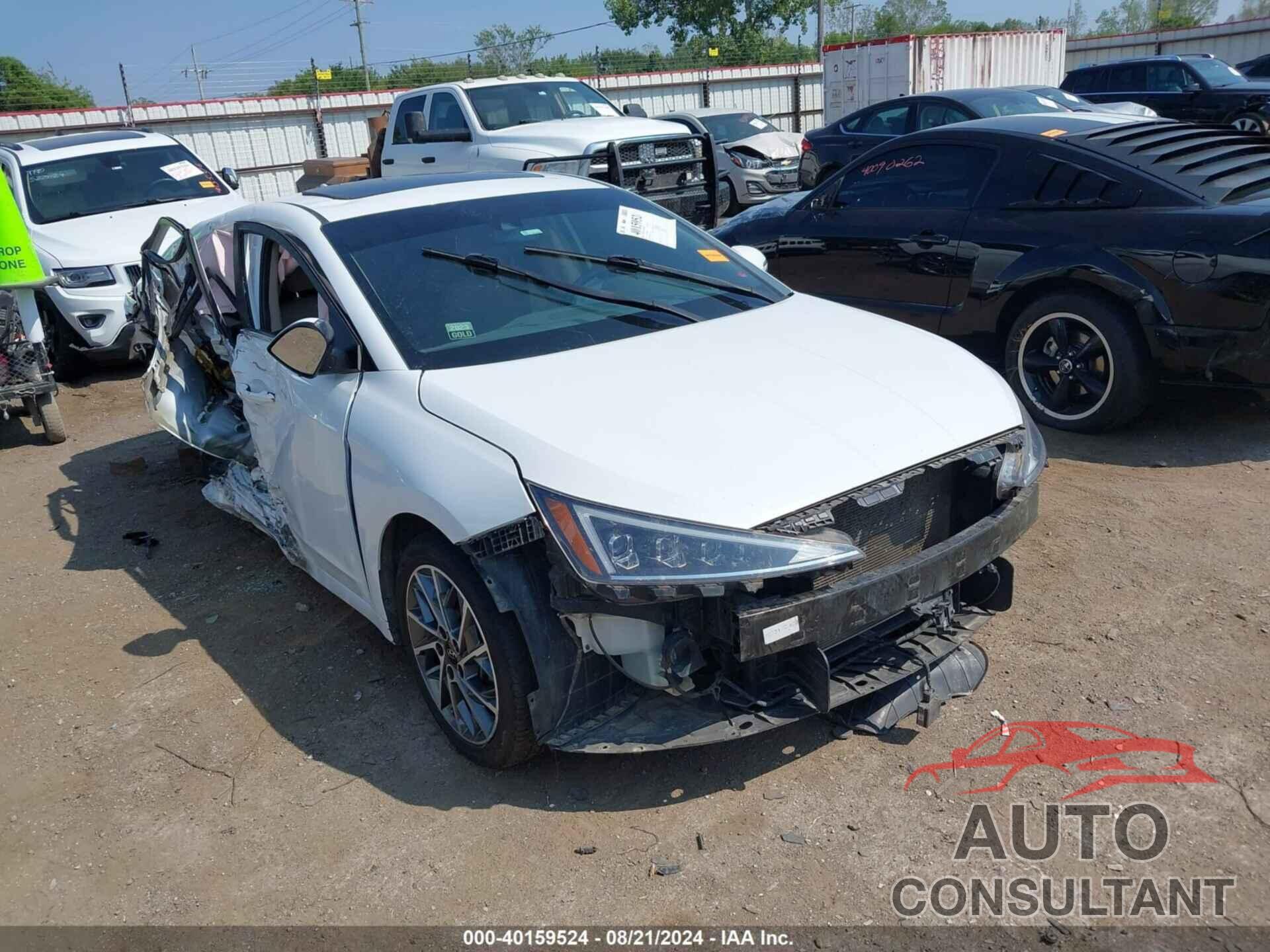 HYUNDAI ELANTRA 2020 - 5NPD84LF9LH547275