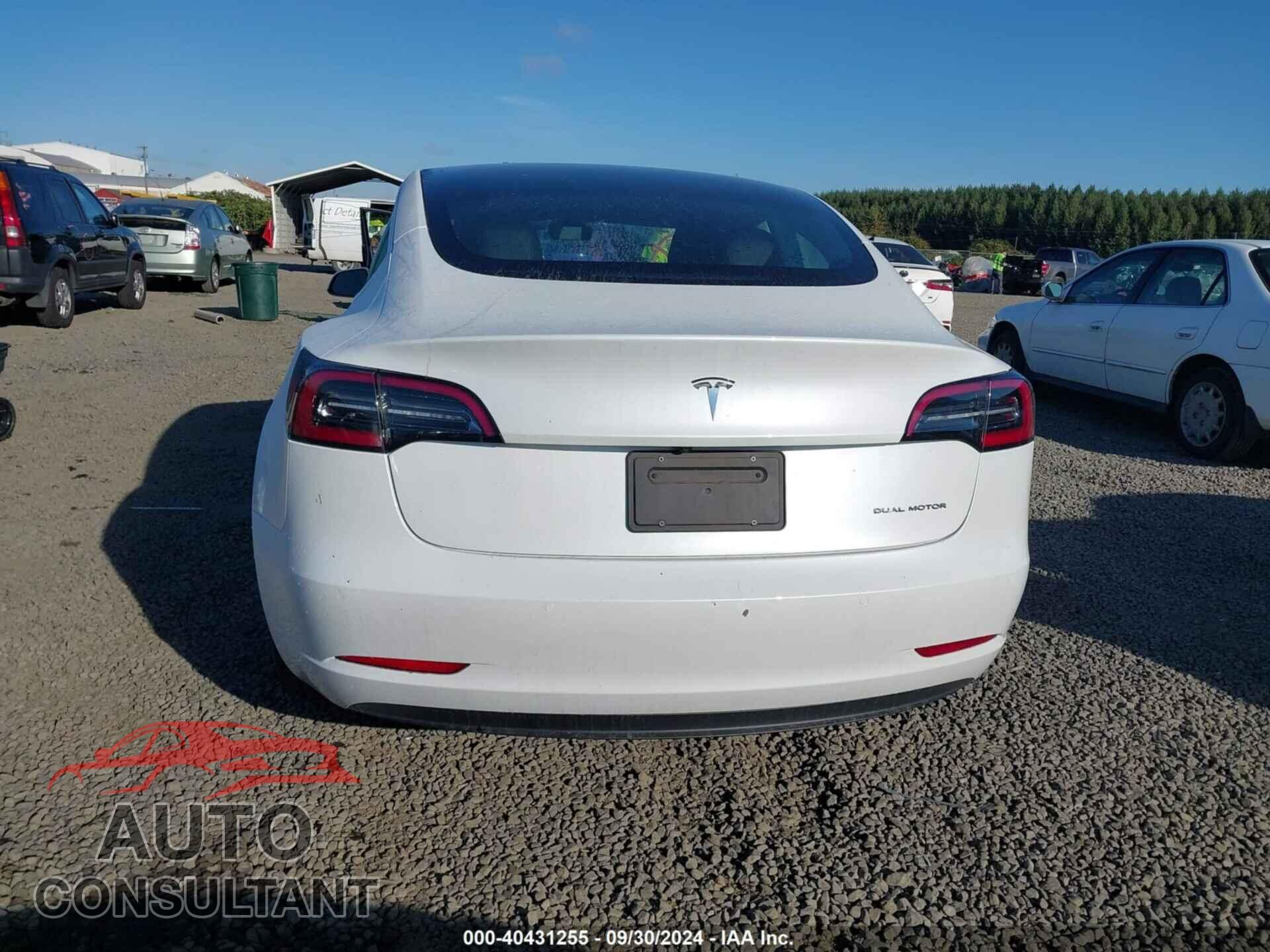 TESLA MODEL 3 2020 - 5YJ3E1EB6LF637575