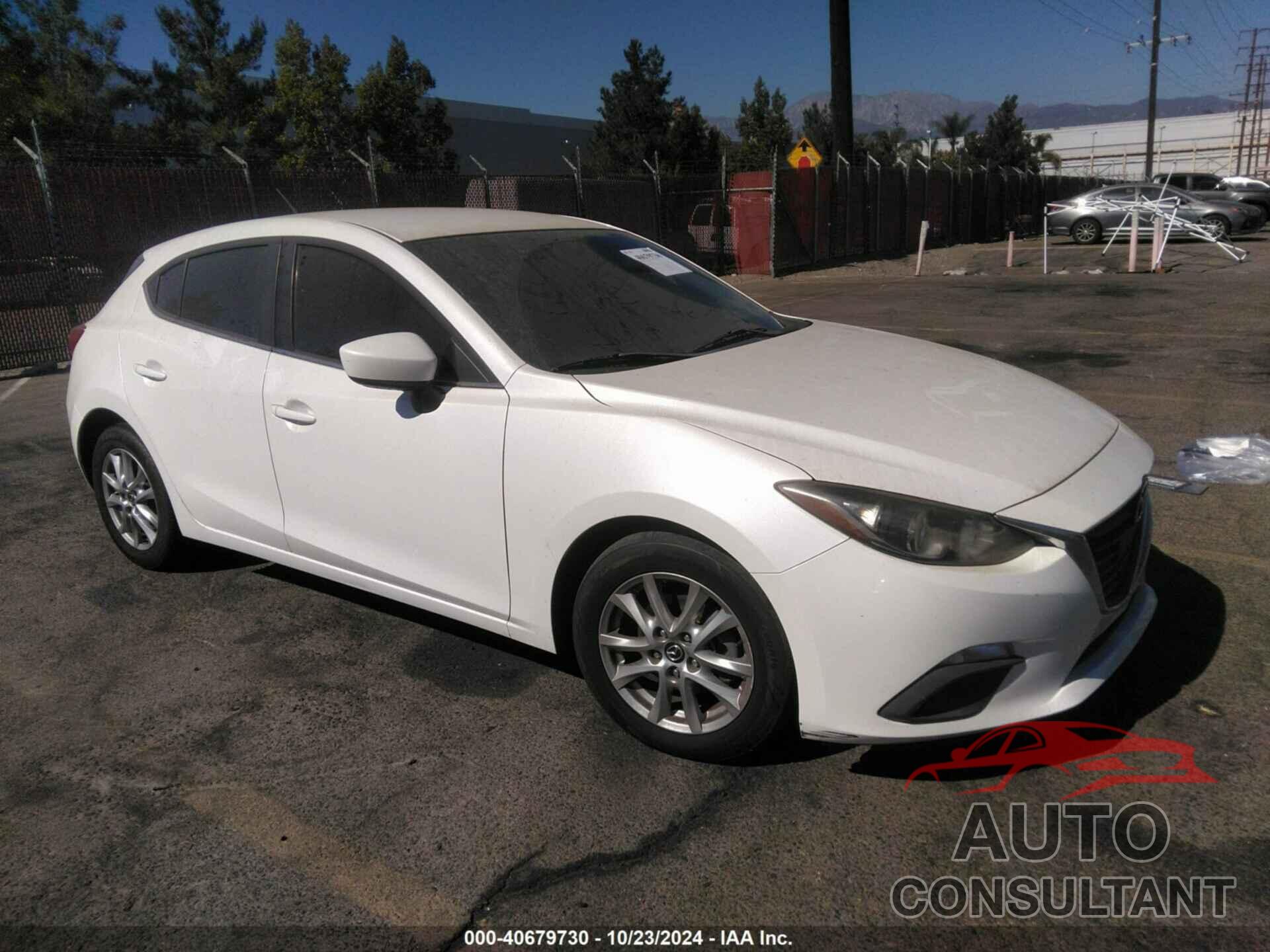 MAZDA MAZDA3 2016 - JM1BM1K76G1340335