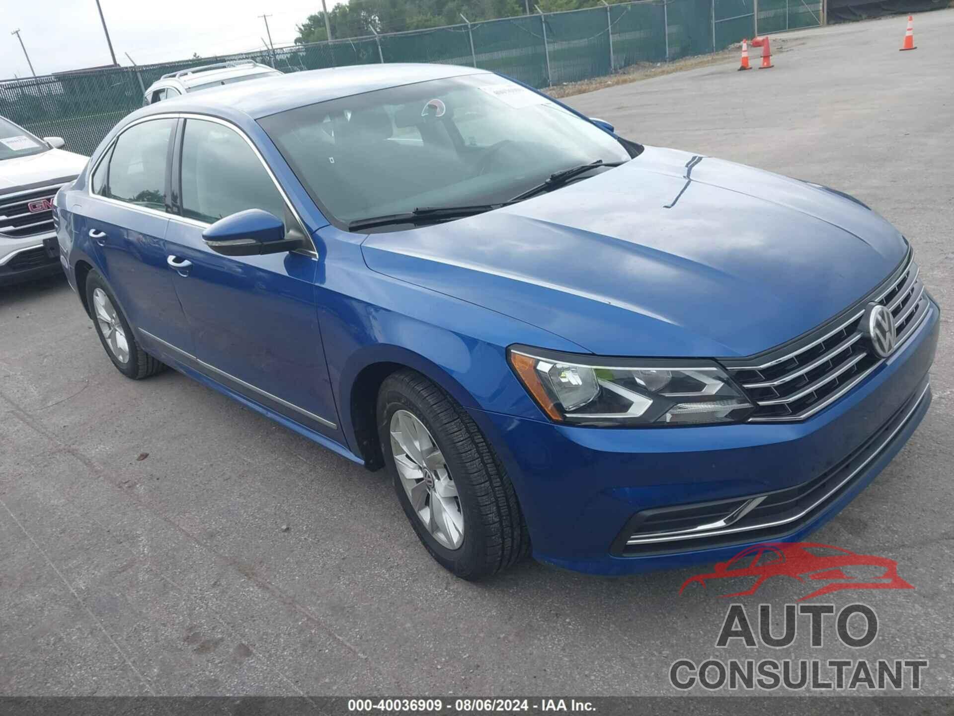 VOLKSWAGEN PASSAT 2017 - 1VWAT7A36HC027935