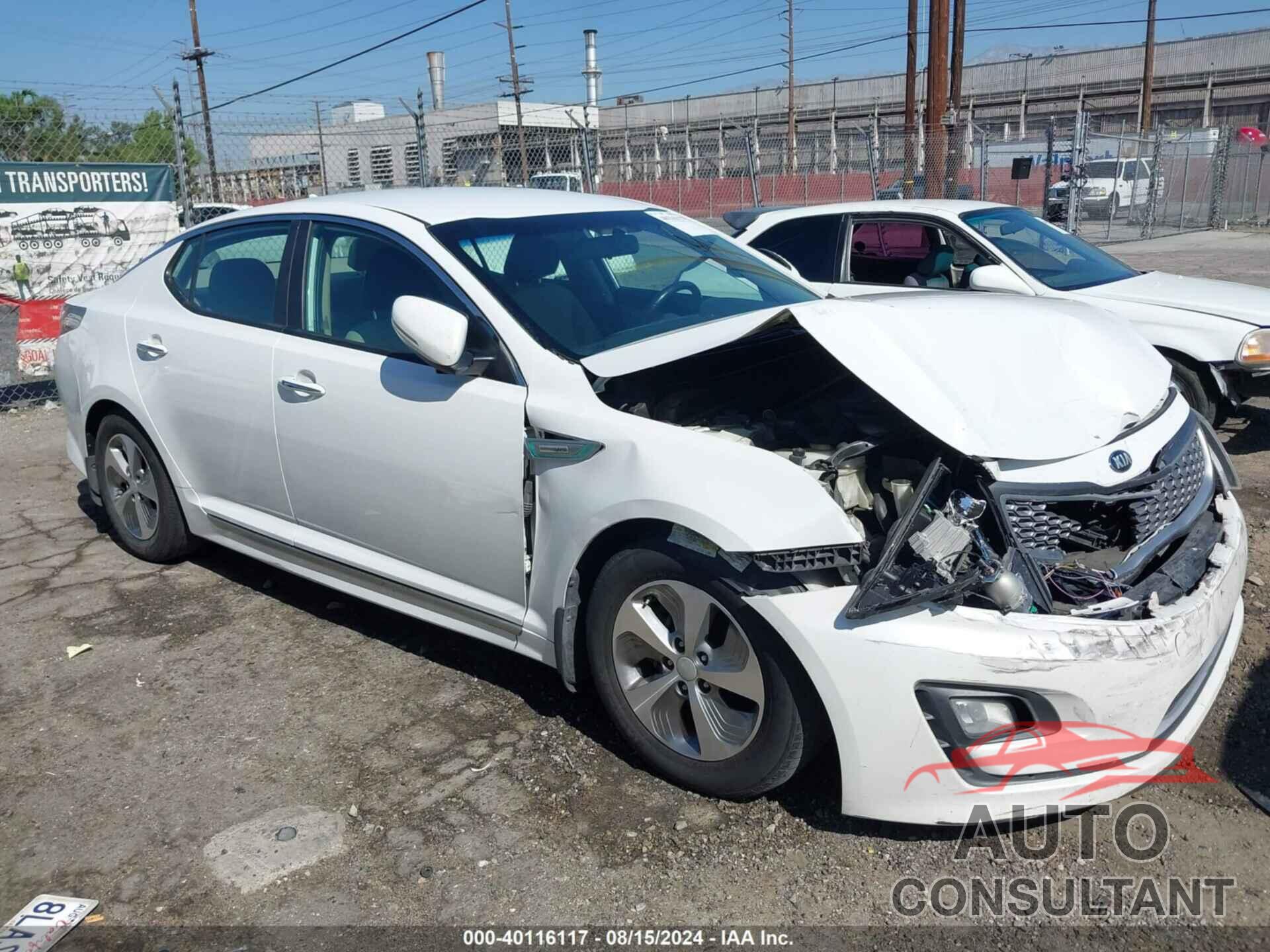 KIA OPTIMA 2016 - KNAGM4AD4G5099637