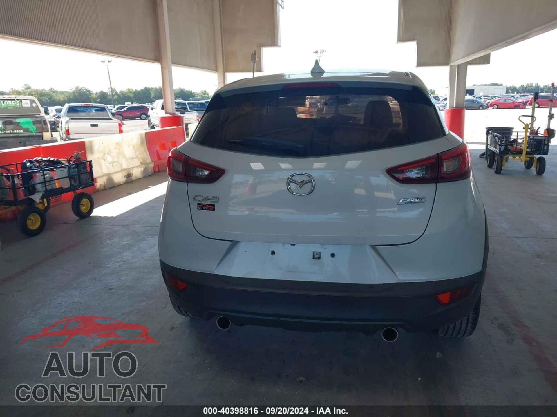 MAZDA CX-3 2017 - JM1DKDB78H0160412