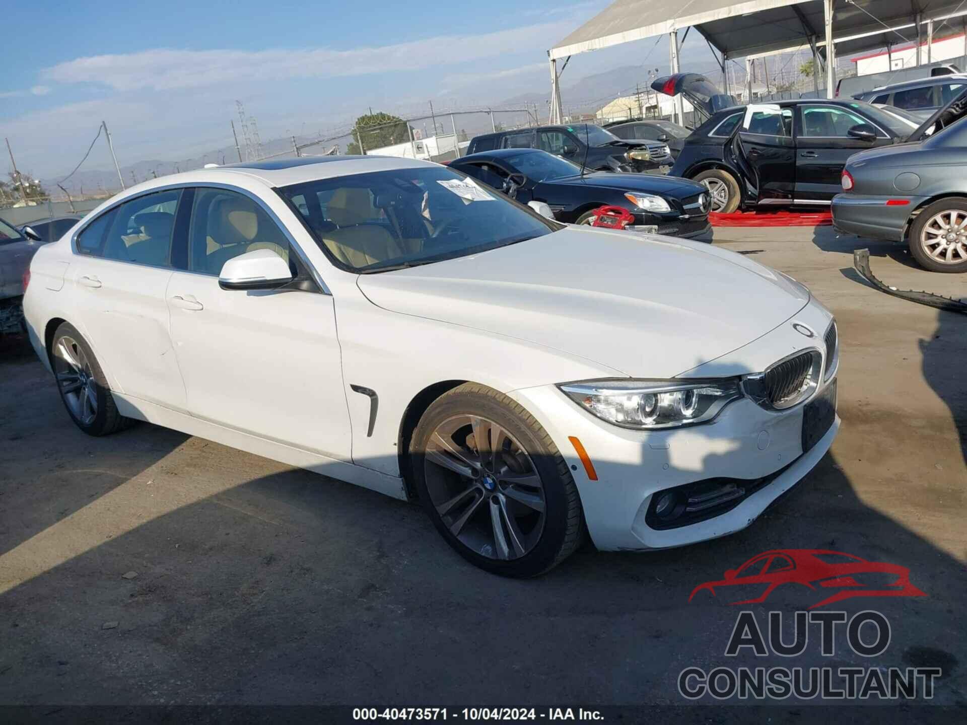 BMW 428I GRAN COUPE 2016 - WBA4A9C52GG695106