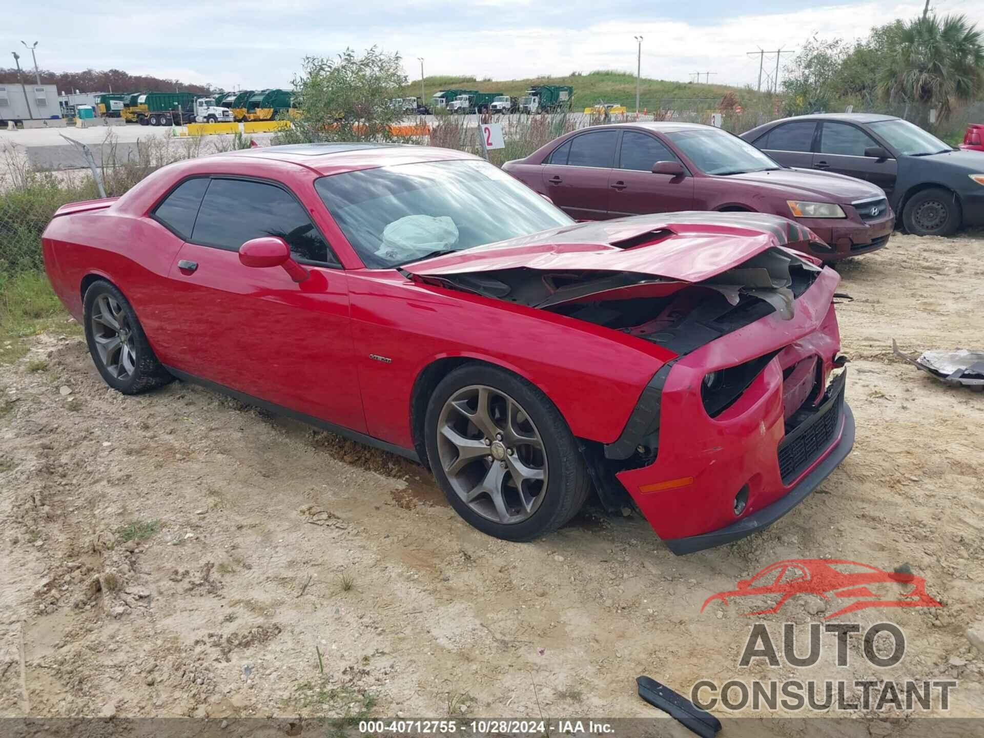 DODGE CHALLENGER 2016 - 2C3CDZBTXGH168980