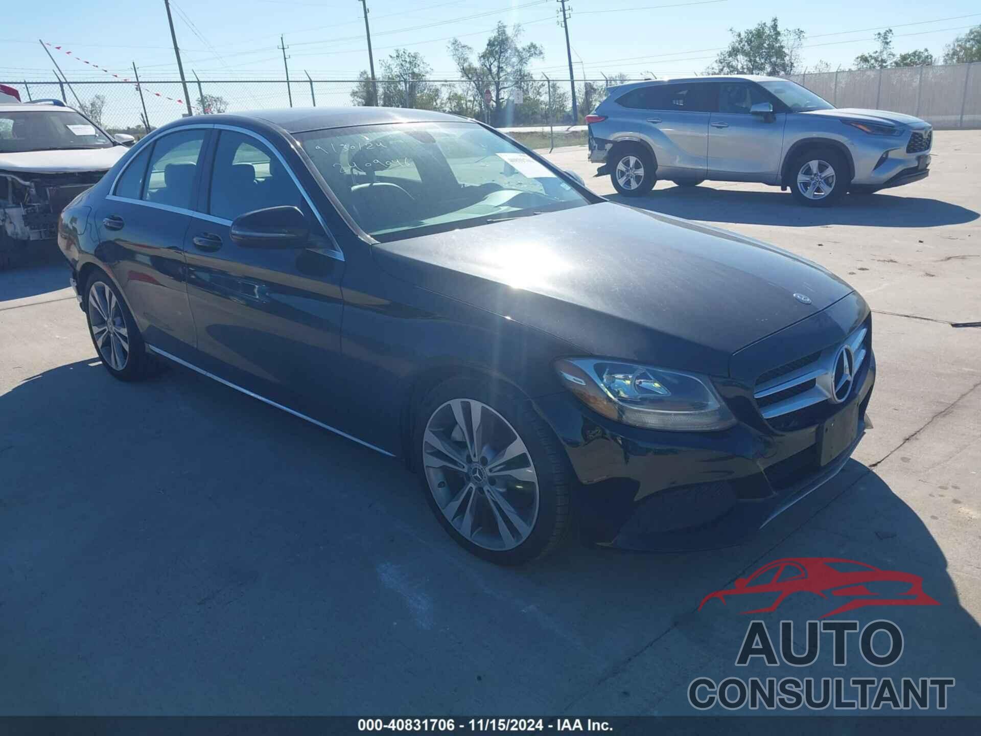 MERCEDES-BENZ C 300 2017 - 55SWF4JB0HU218550