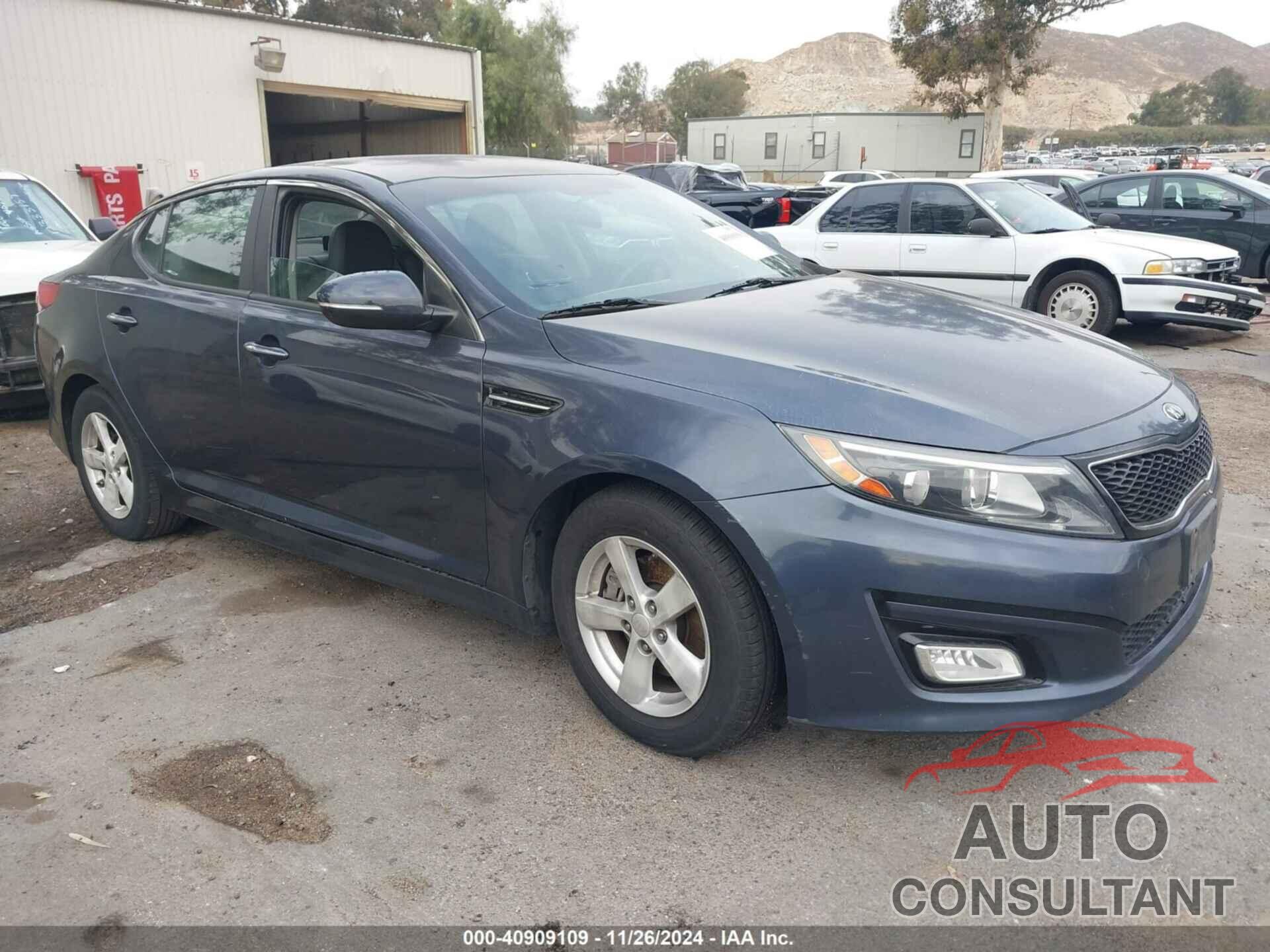 KIA OPTIMA 2015 - KNAGM4A77F5598358