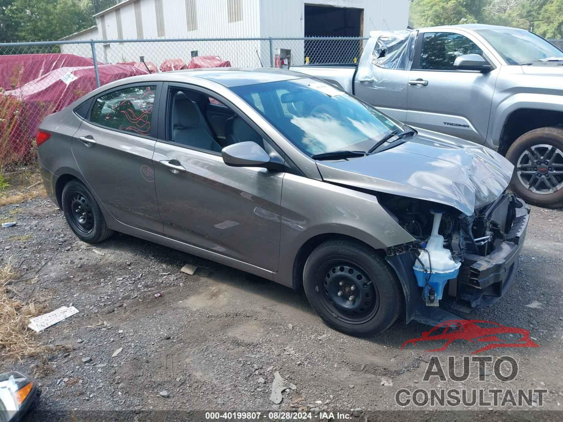 HYUNDAI ACCENT 2017 - KMHCT4AE3HU393966