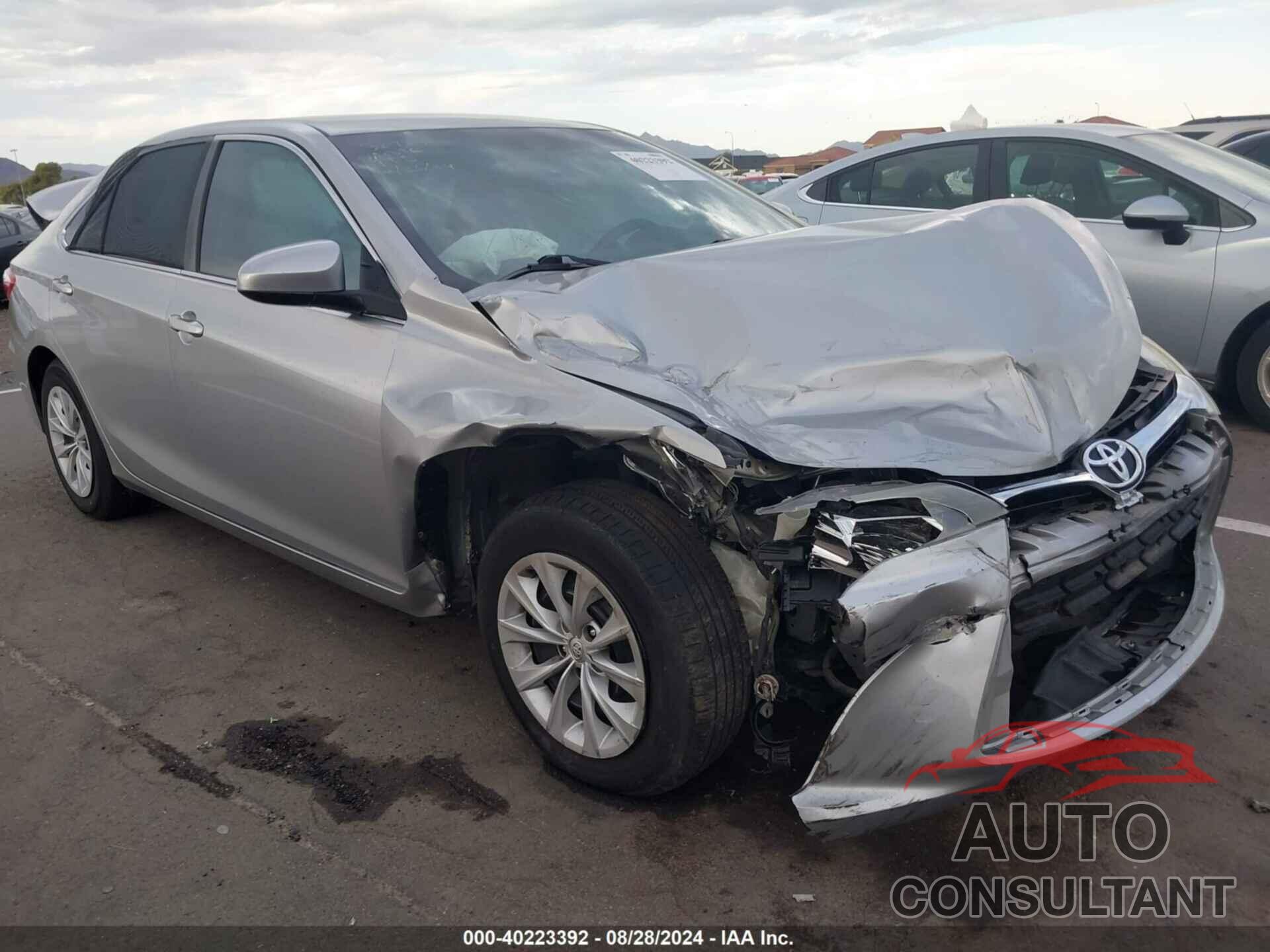 TOYOTA CAMRY 2016 - 4T4BF1FK9GR563252