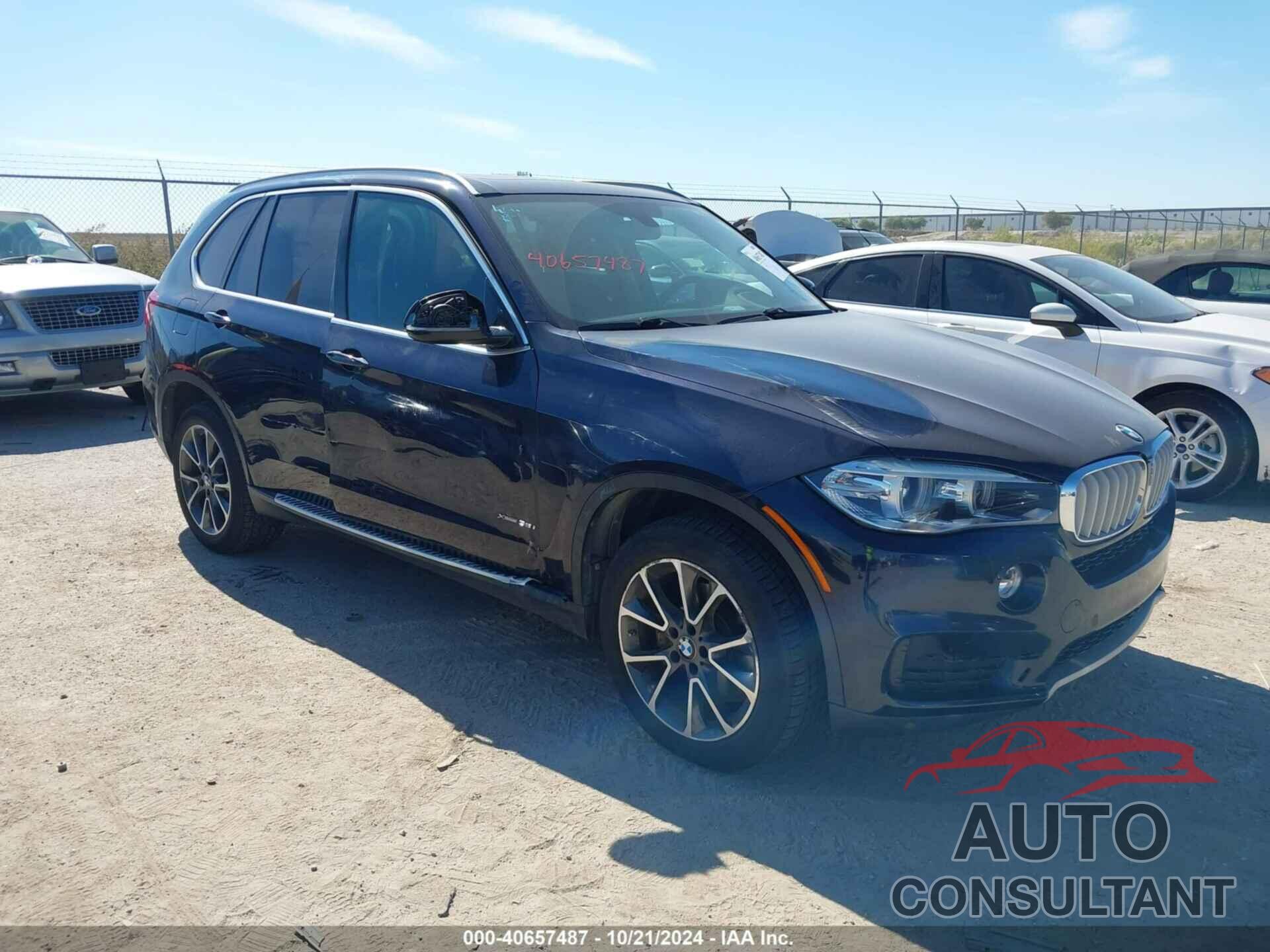 BMW X5 2015 - 5UXKR0C53F0K59160