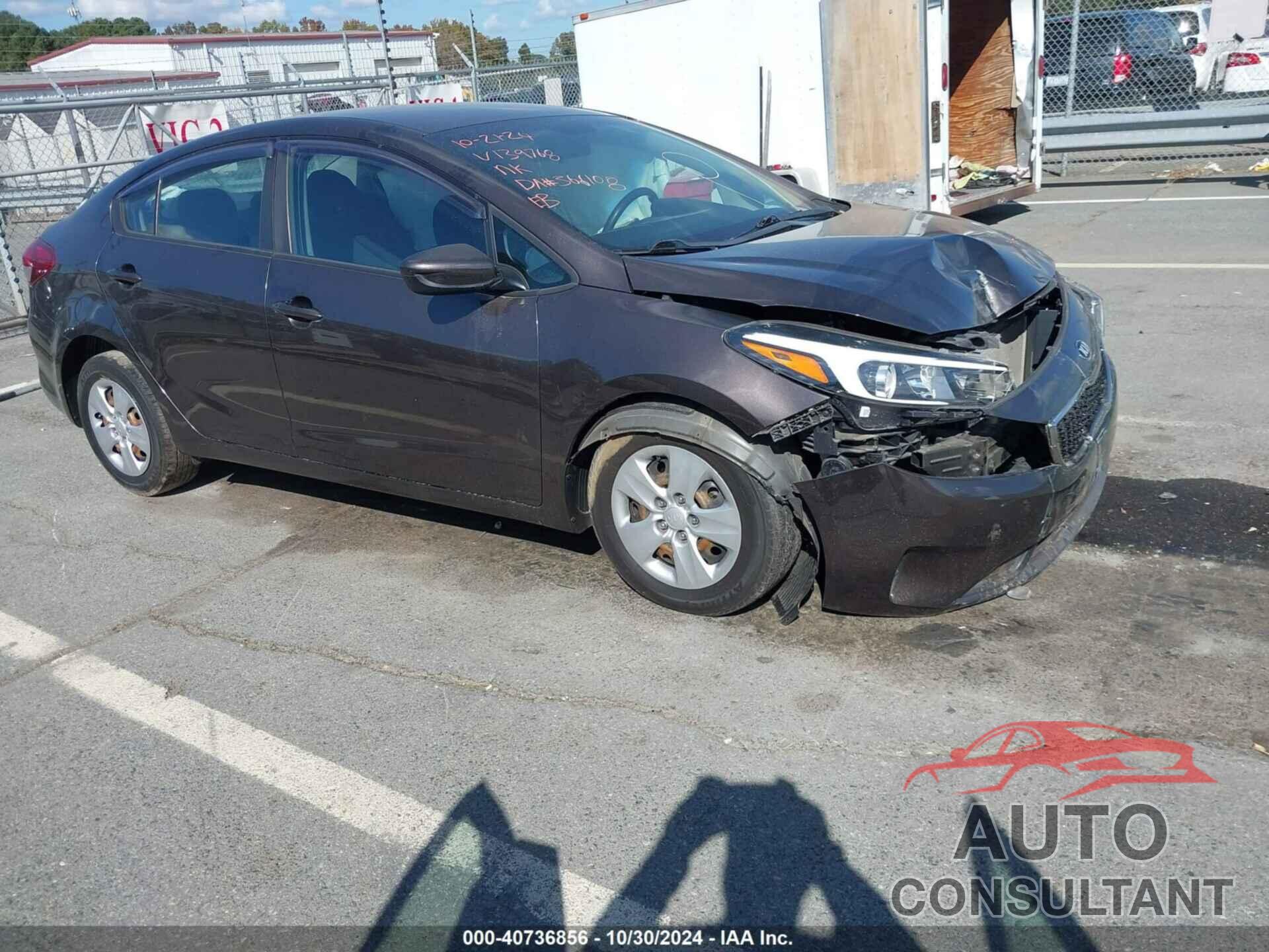 KIA FORTE 2017 - 3KPFK4A76HE139768