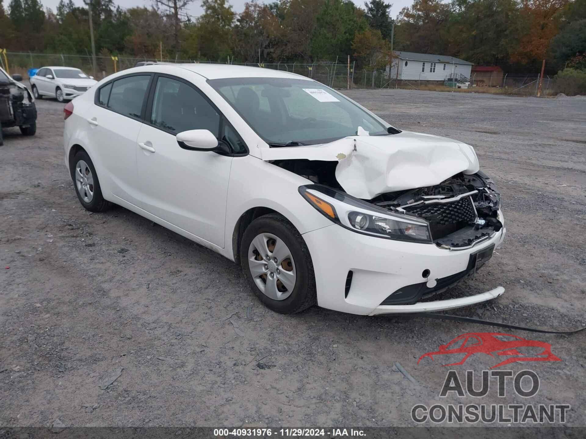 KIA FORTE 2017 - 3KPFK4A74HE013005