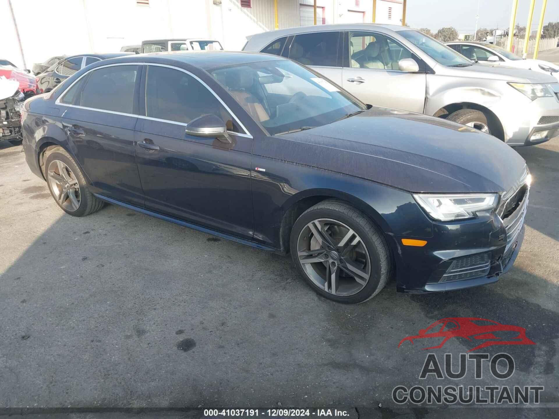 AUDI A4 2018 - WAUENAF44JA134378