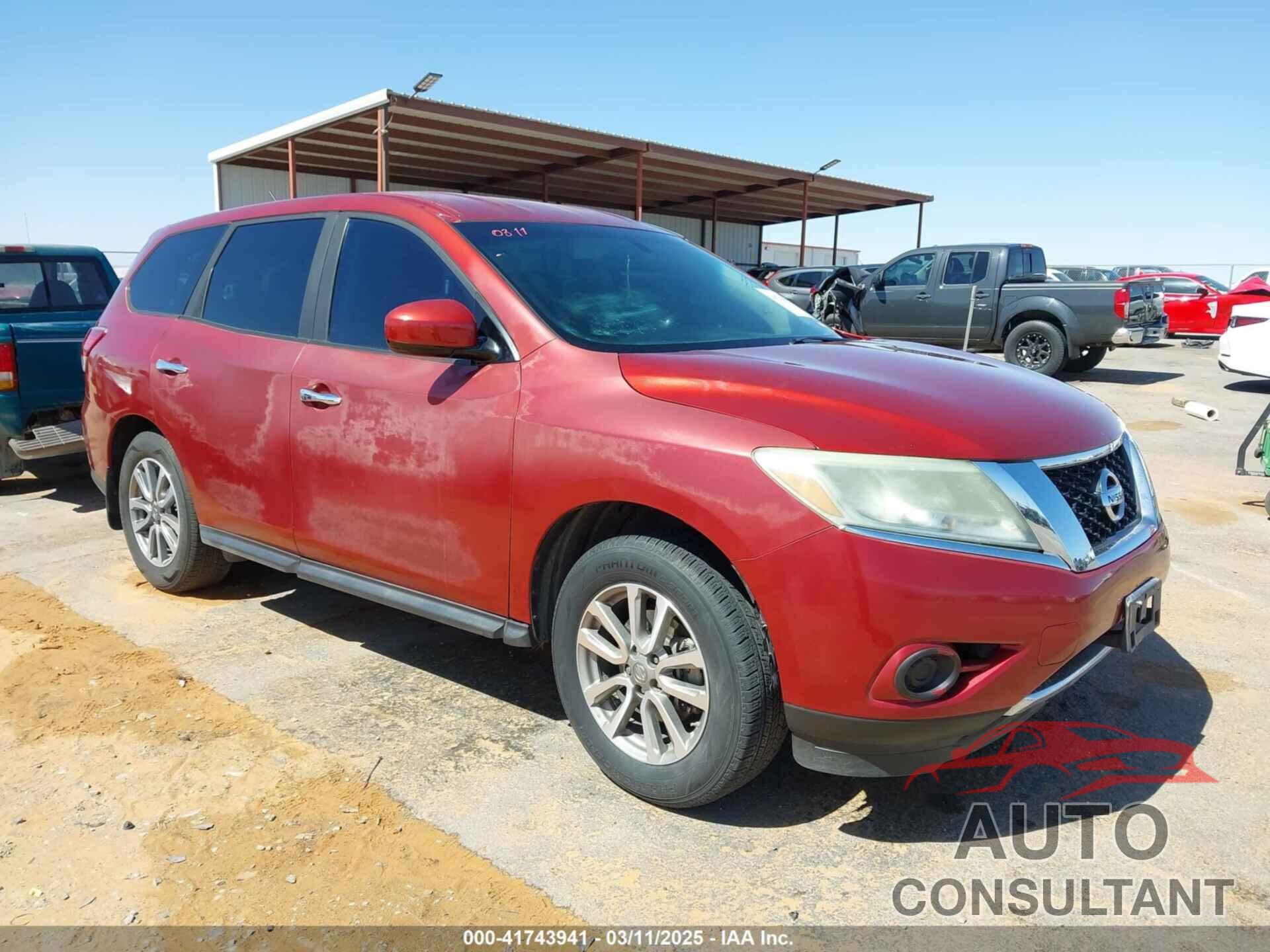 NISSAN PATHFINDER 2013 - 5N1AR2MN0DC604756