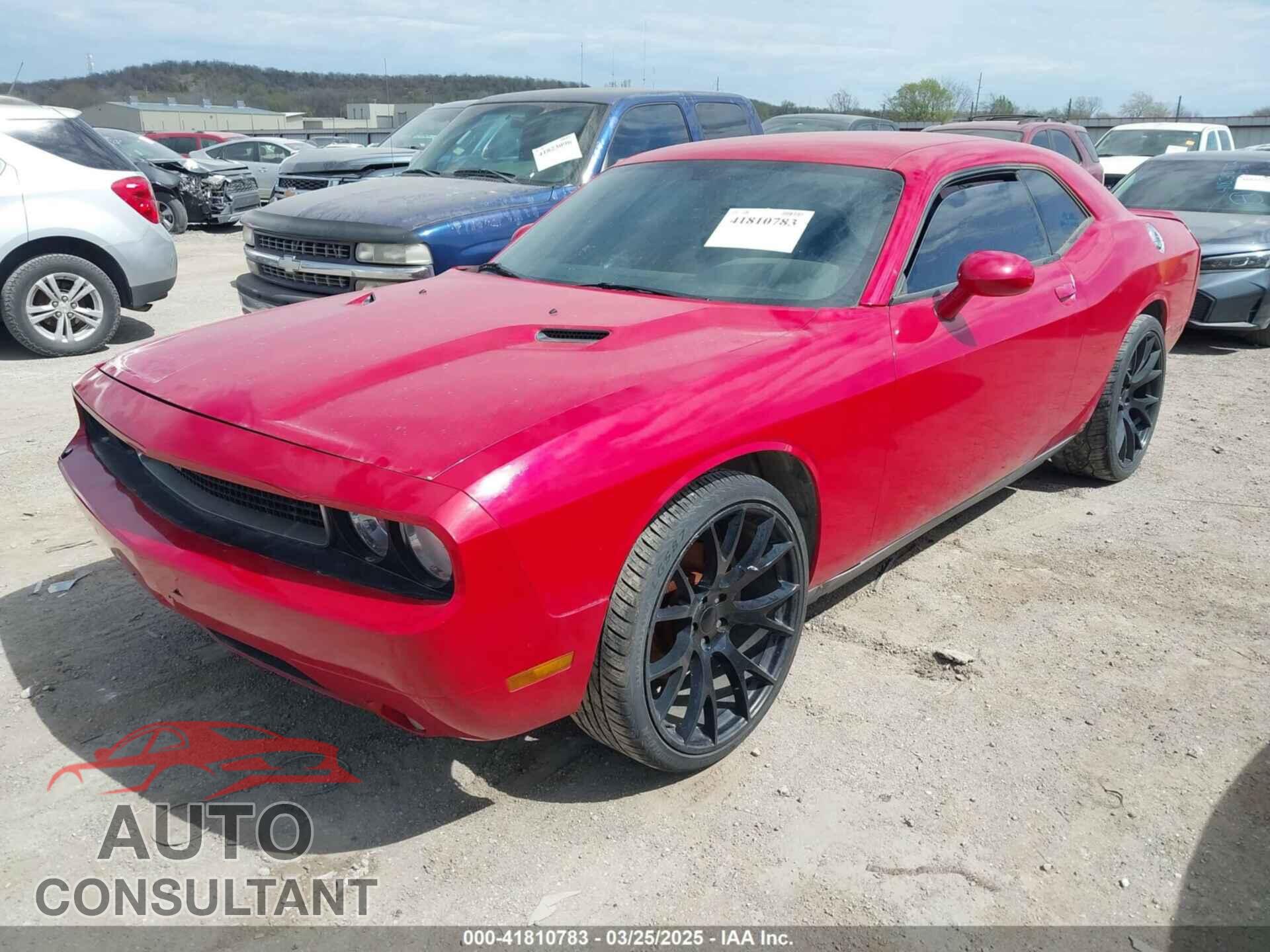 DODGE CHALLENGER 2012 - 2C3CDYAG4CH180843