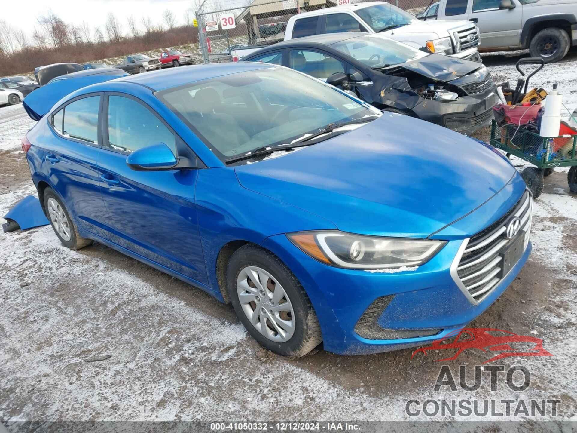 HYUNDAI ELANTRA 2017 - 5NPD74LF0HH079348