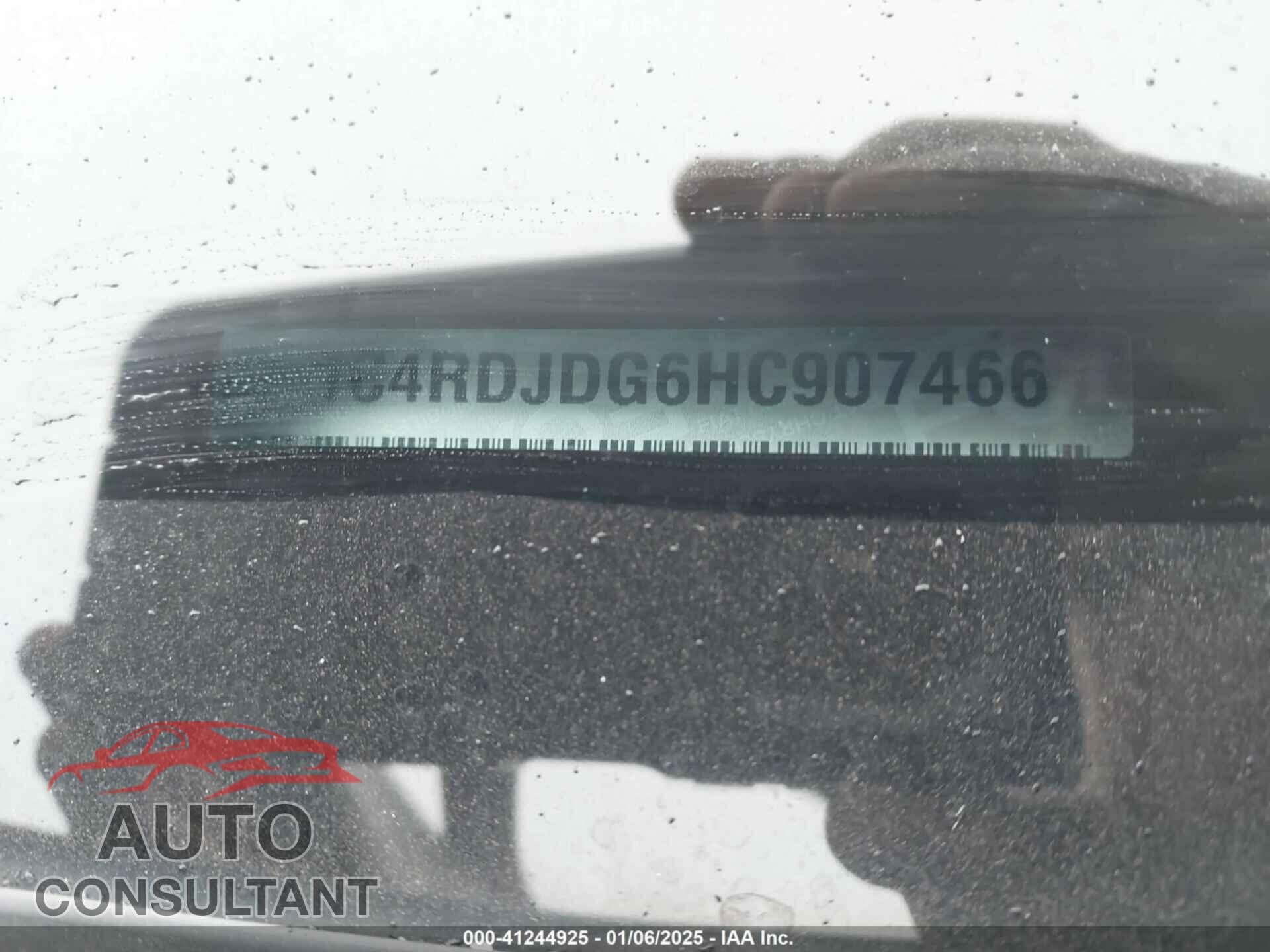 DODGE DURANGO 2017 - 1C4RDJDG6HC907466