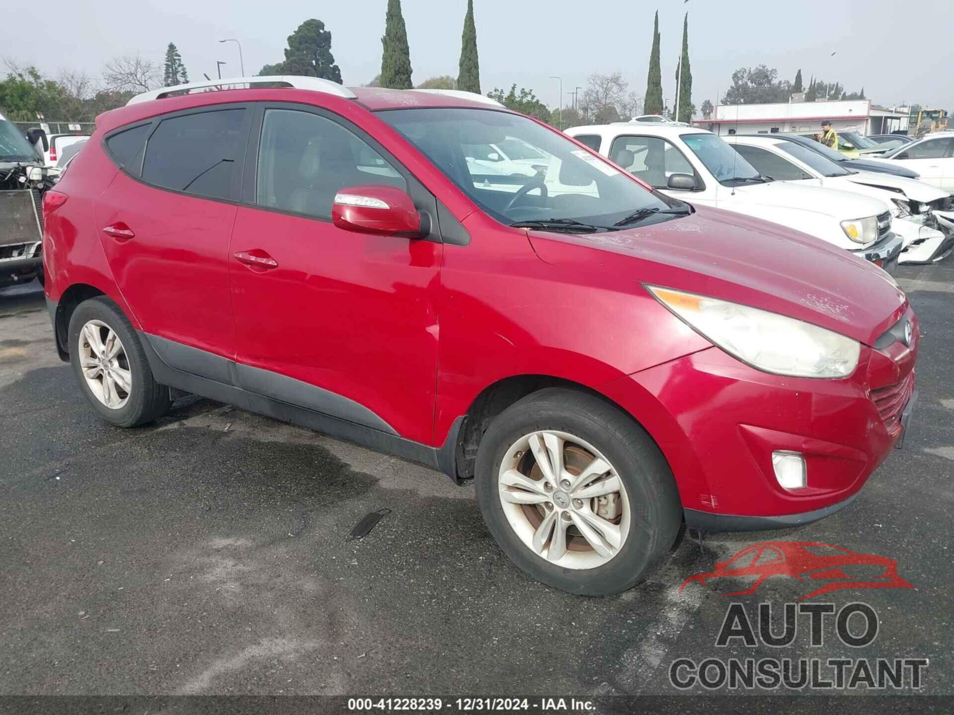 HYUNDAI TUCSON 2013 - KM8JU3AC5DU576406