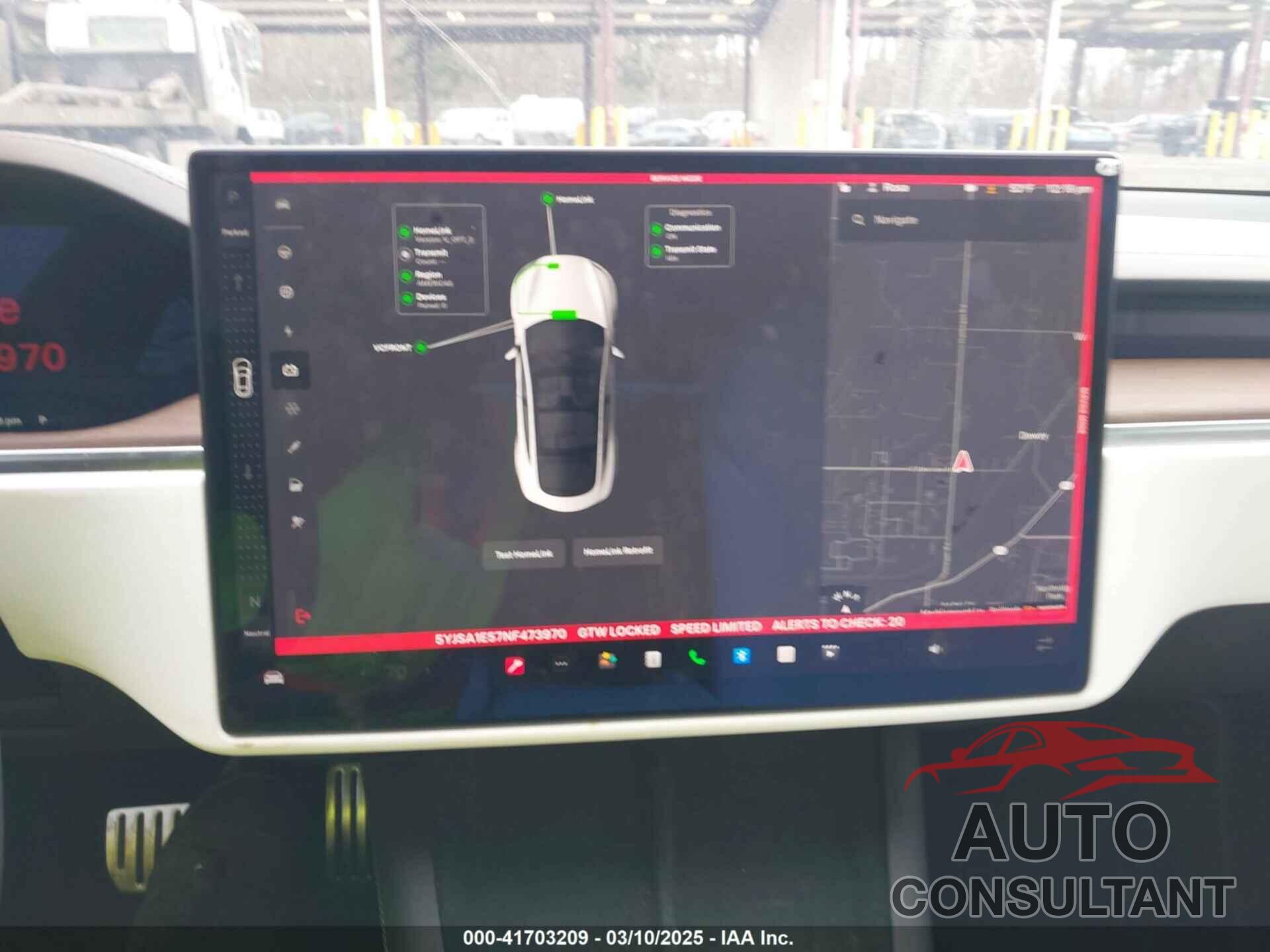 TESLA MODEL S 2022 - 5YJSA1E57NF473970