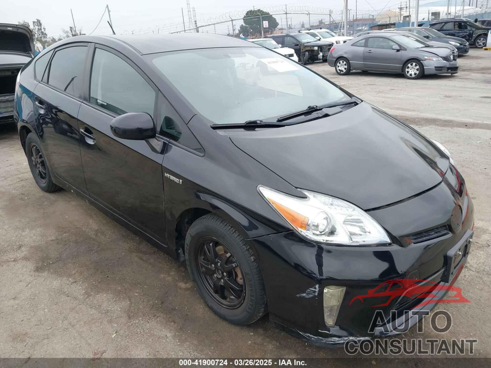 TOYOTA PRIUS 2013 - JTDKN3DU9D5656134