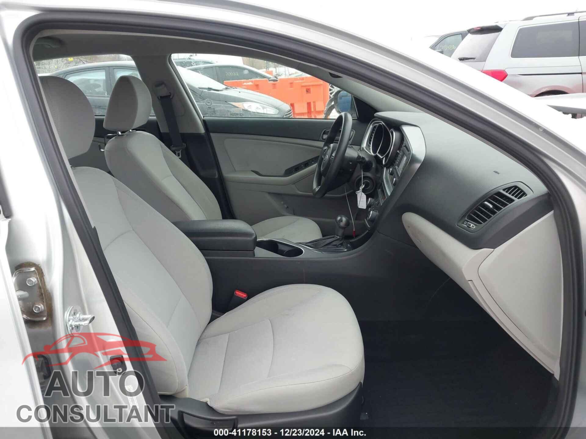 KIA OPTIMA 2014 - KNAGM4A75E5521180