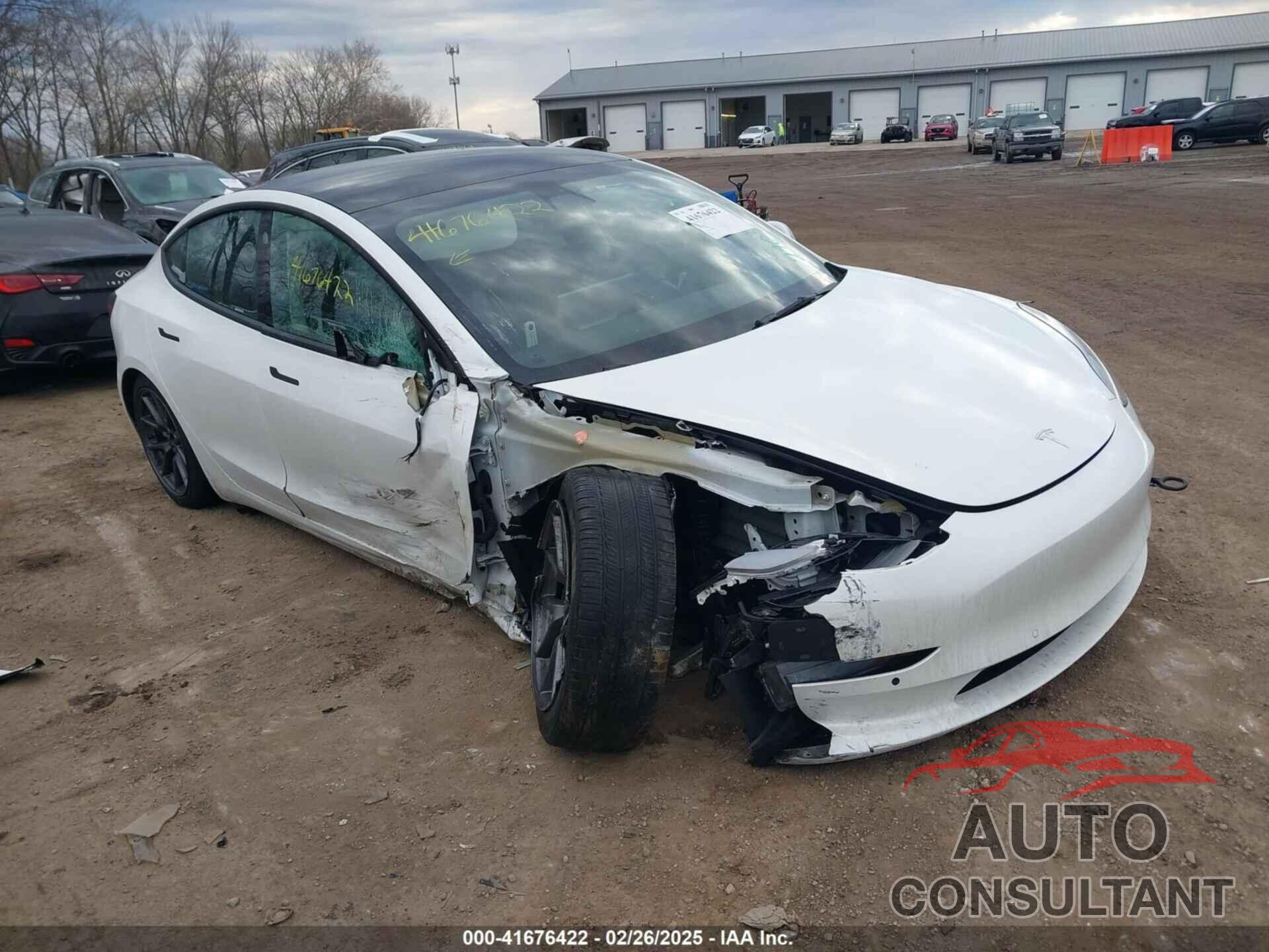 TESLA MODEL 3 2022 - 5YJ3E1EB1NF110675