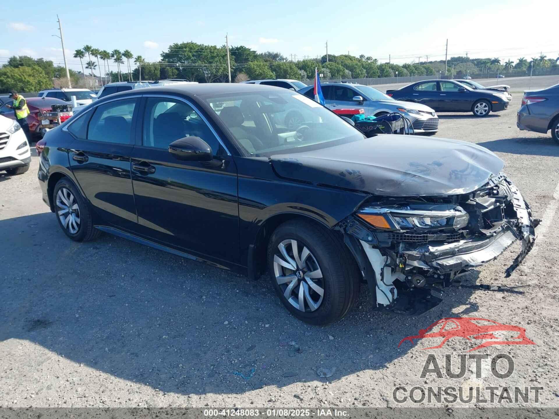 HONDA CIVIC 2025 - 2HGFE2F28SH547596